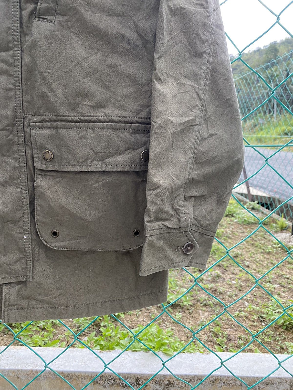 Lands' End × Vintage AW Lands End Olive Green Parka Jacket Size XL / US 12-14 / IT 48-50 - 7 Thumbnail