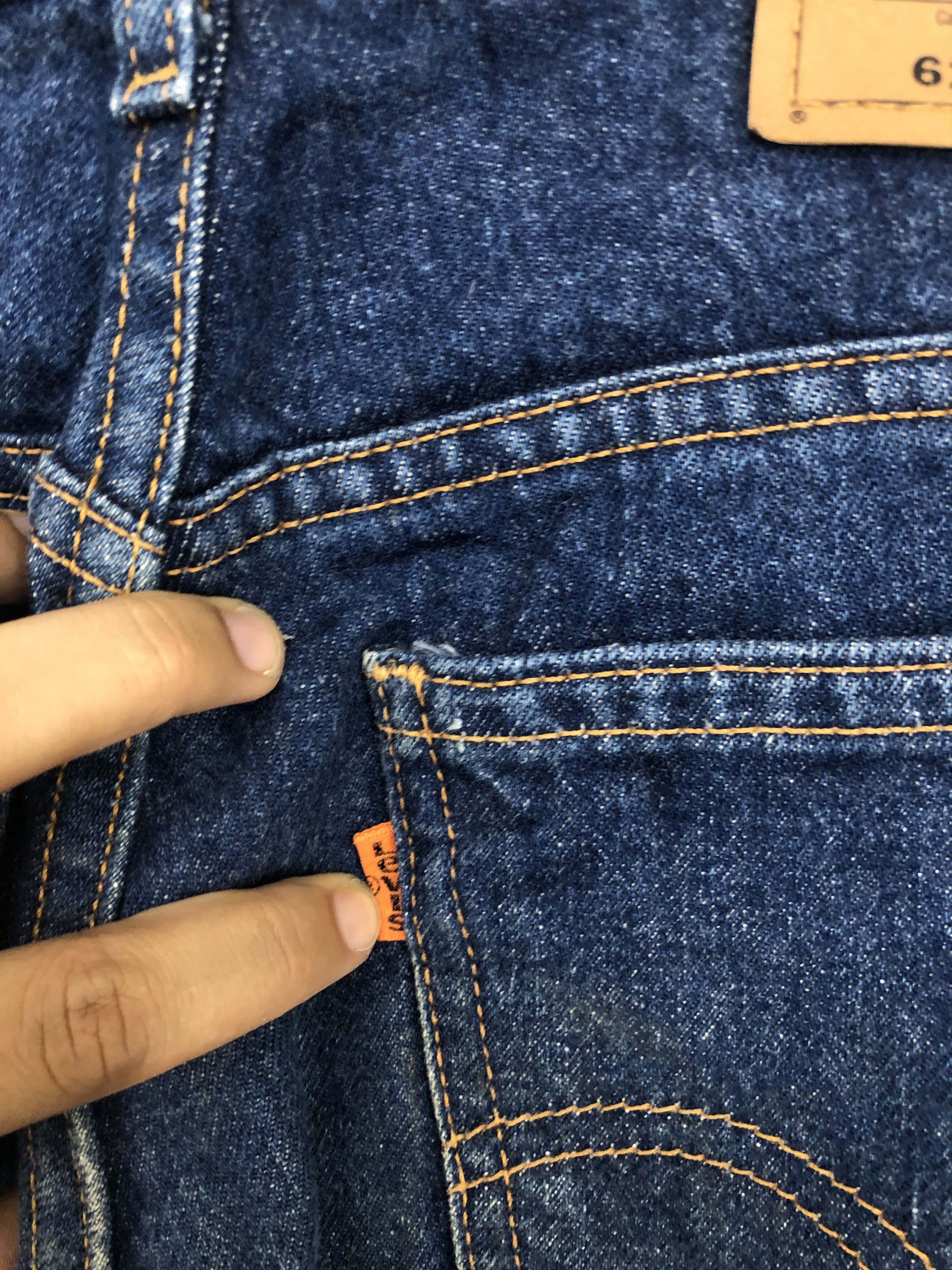 Levi's Vintage Levis 612 Orange Tab Jeans 30x30 Size US 30 / EU 46 - 5 Thumbnail