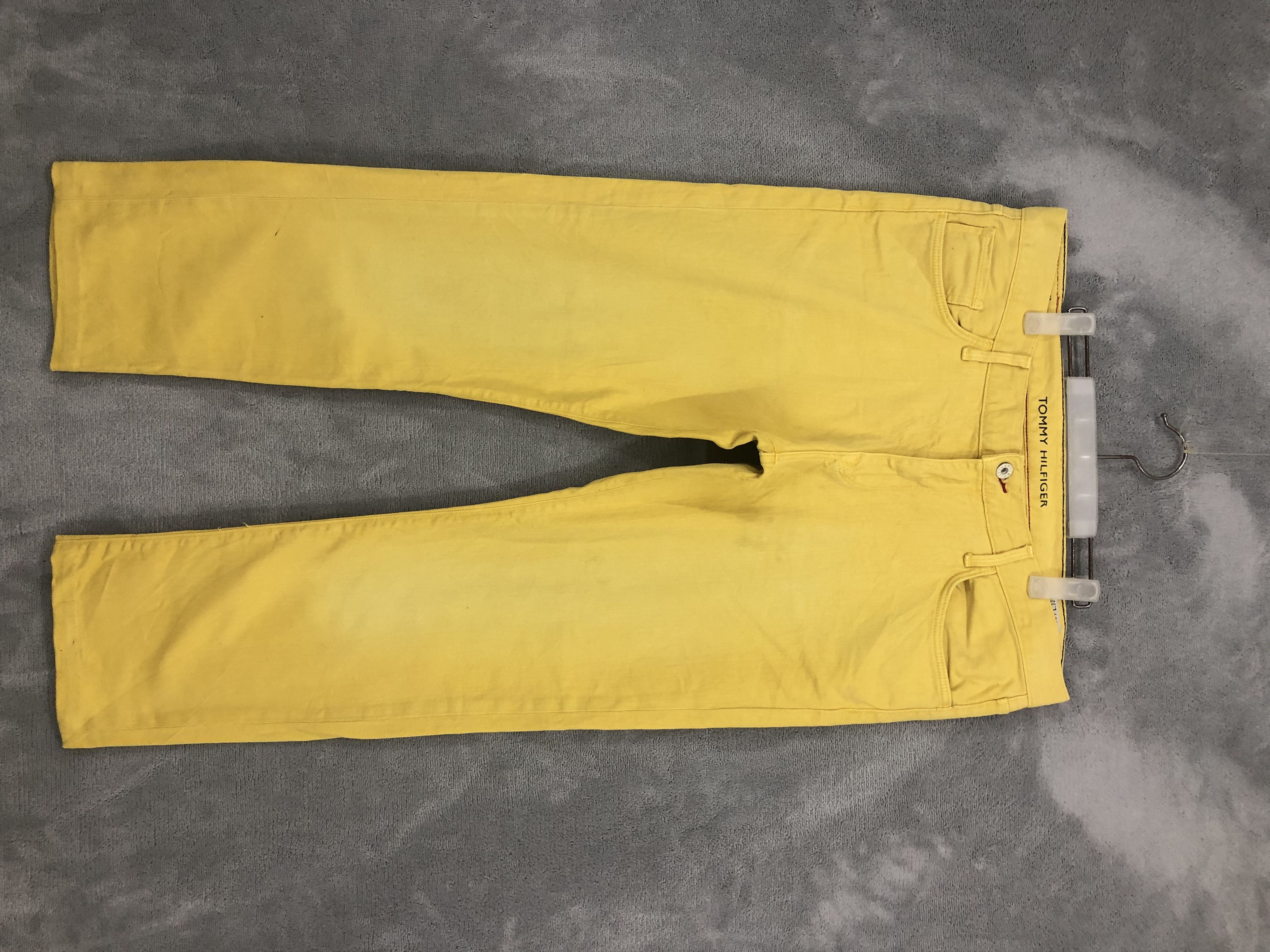 image of Tommy Hilfiger Hudson Yellow Jean, Men's (Size 36)