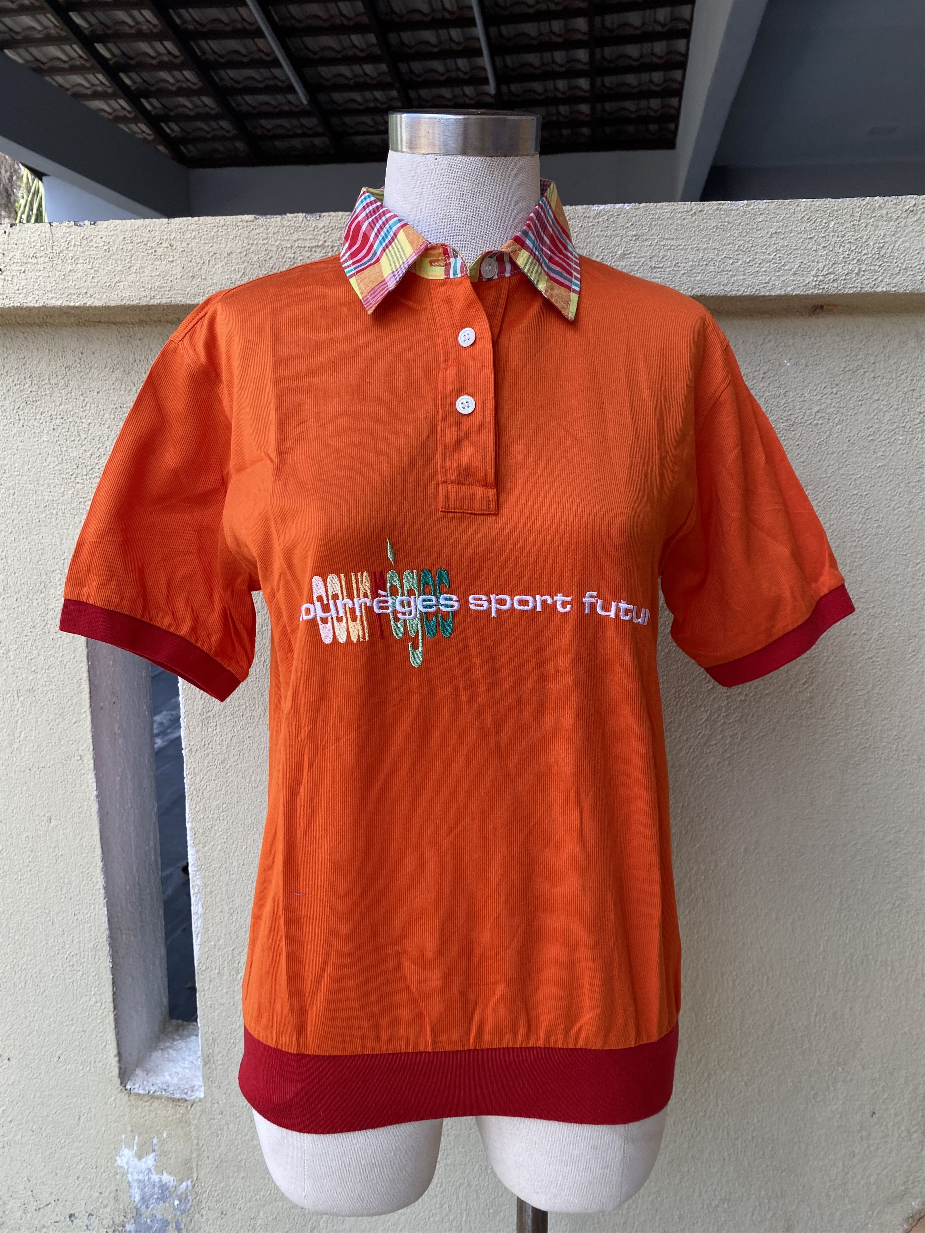 Courreges × Vintage 80s courreges sport futur Size L / US 10 / IT 46 - 2 Thumbnail