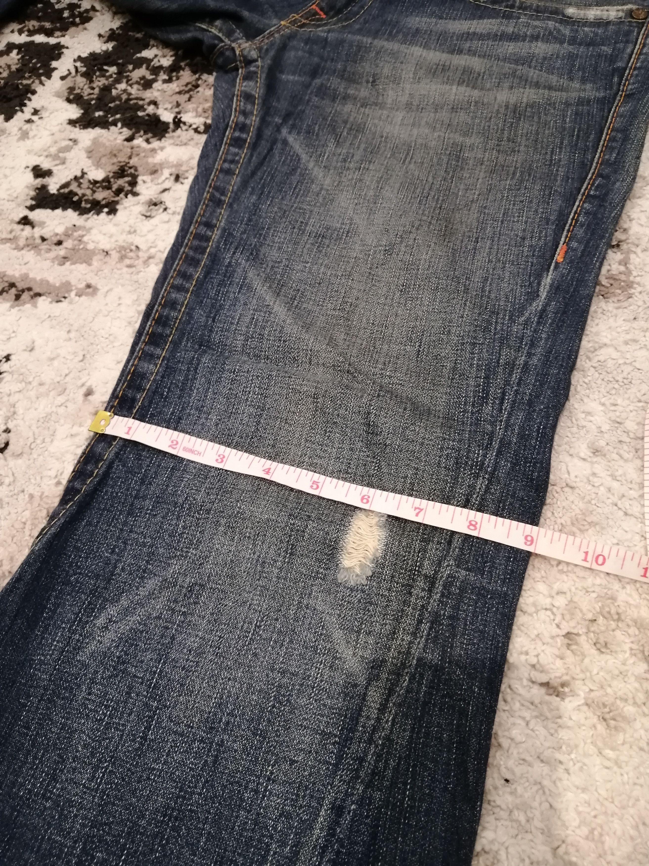 True Religion True Religion Joey Distressed Flare Jeans - Size 31 Size US 31 - 15 Thumbnail