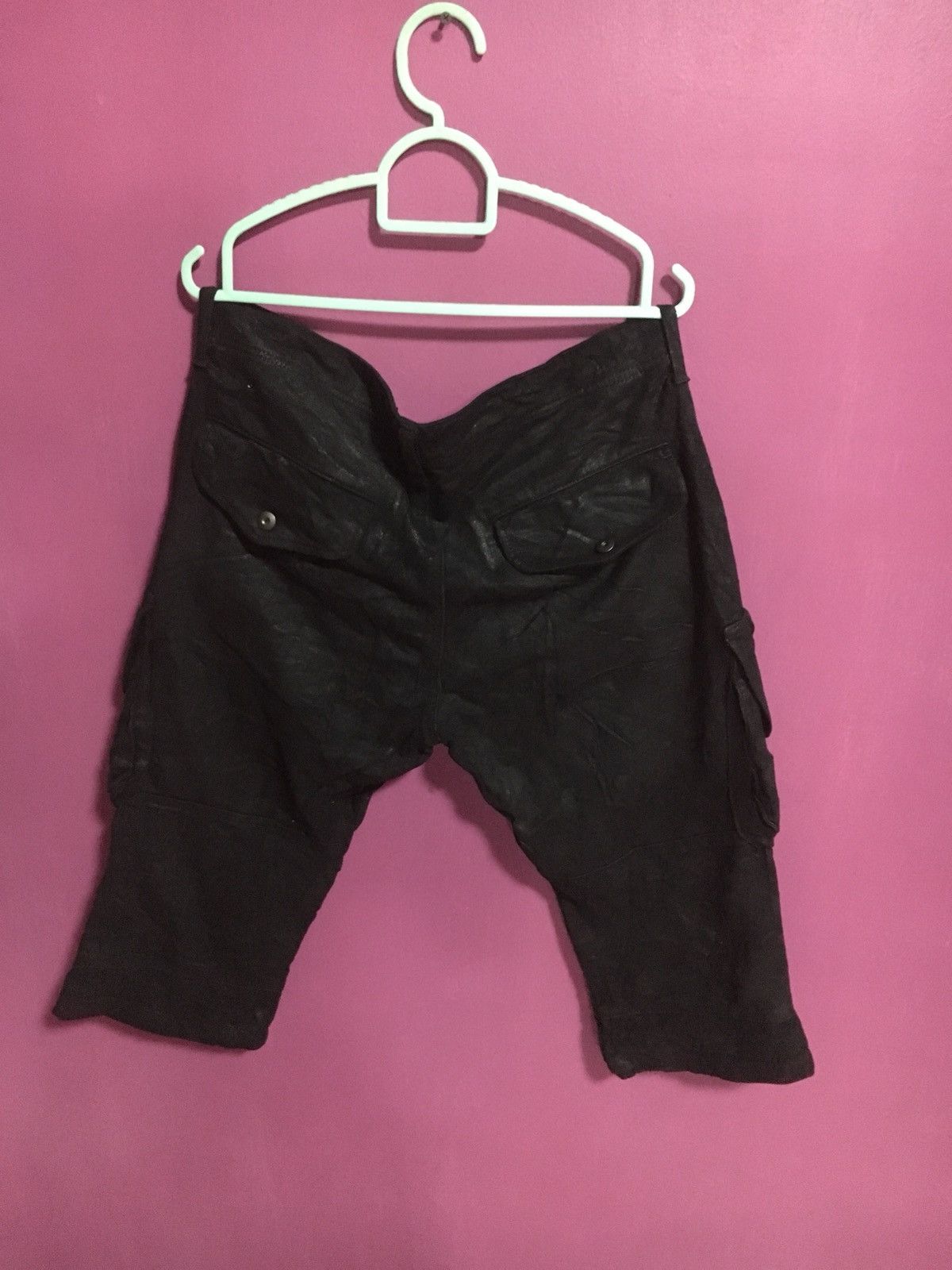 Japanese Brand LUV MAISON BLACK SIZE 34 SHORT PANTS Size US 34 / EU 50 - 2 Thumbnail
