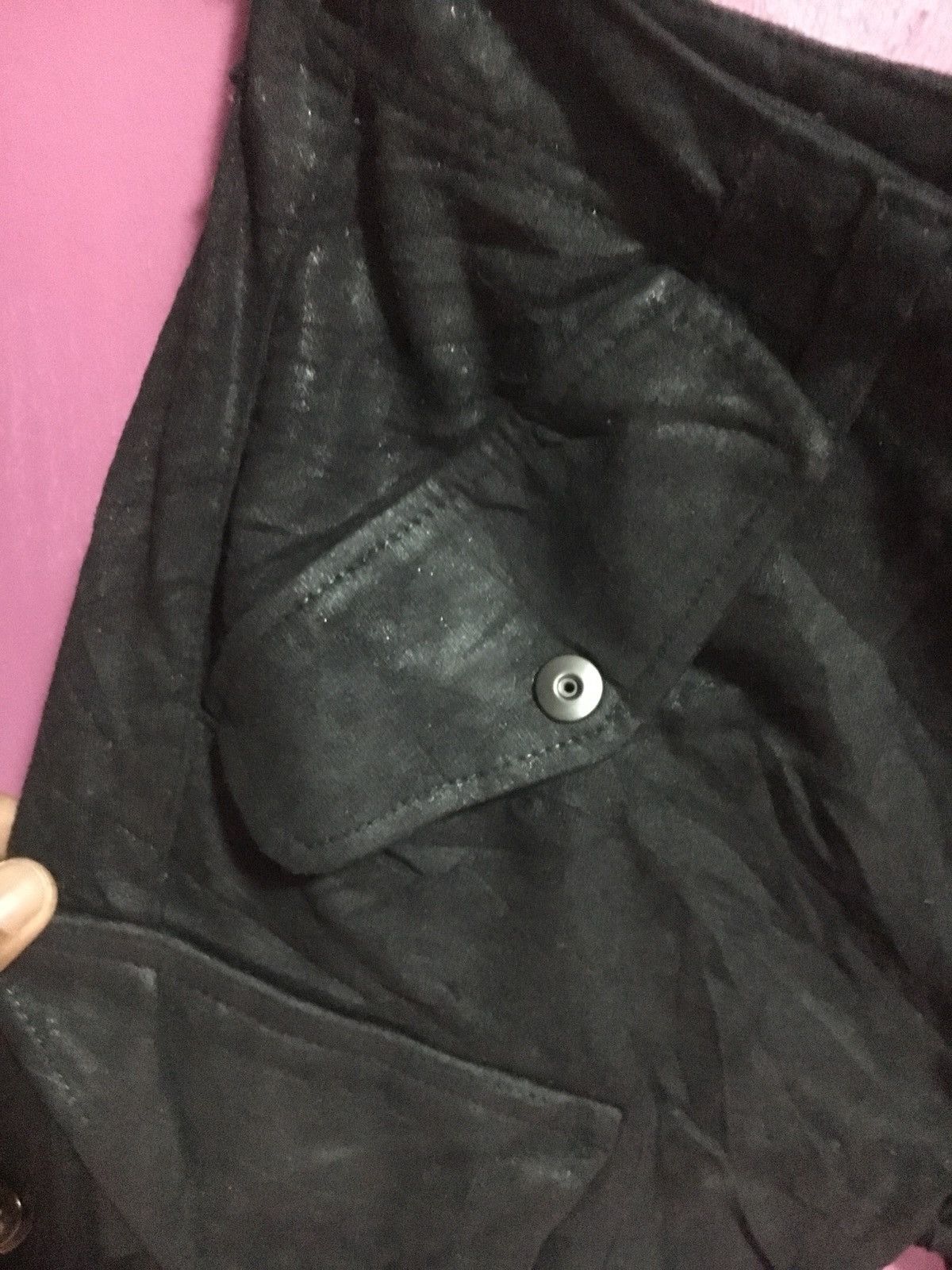 Japanese Brand LUV MAISON BLACK SIZE 34 SHORT PANTS Size US 34 / EU 50 - 4 Thumbnail