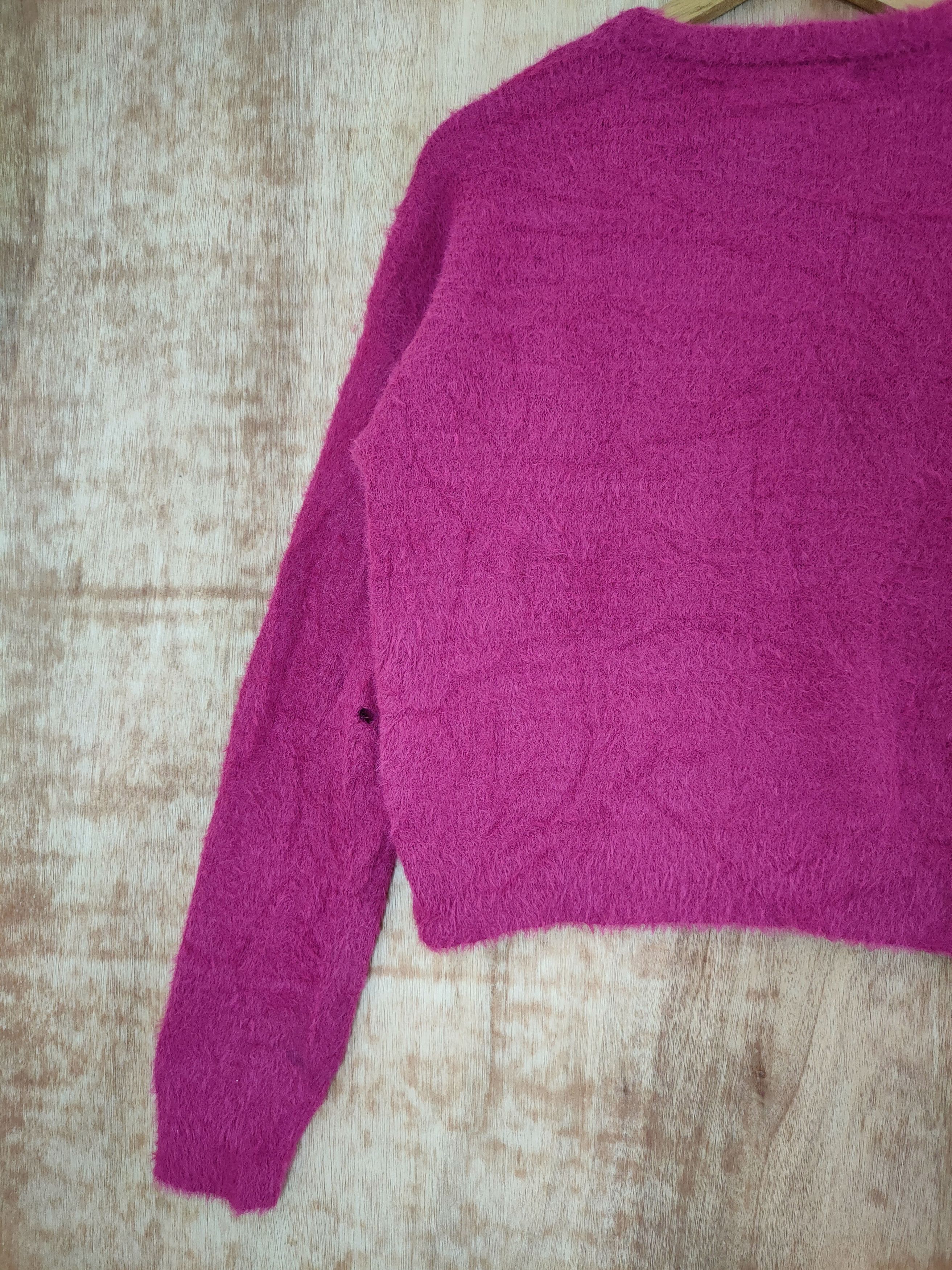 Homespun Knitwear DLL Talk About Love fur mohair shaggy knitwear #46-518 Size M / US 6-8 / IT 42-44 - 11 Thumbnail