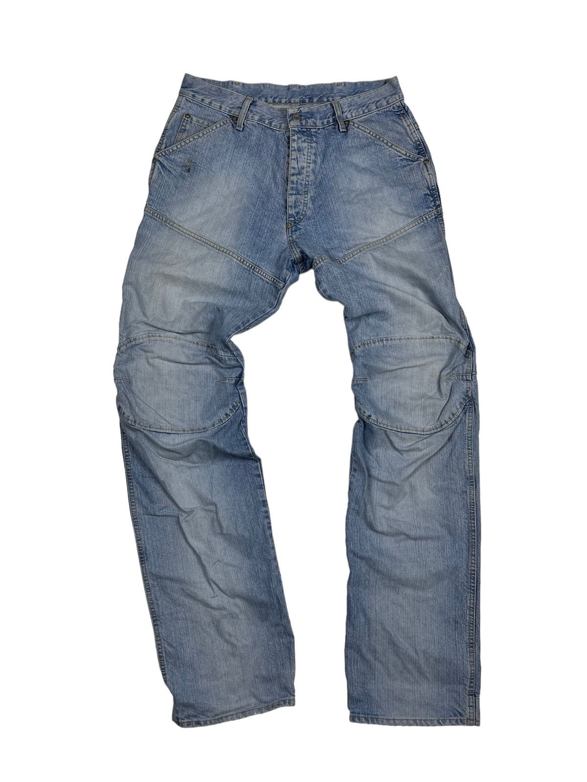 Vintage G-Star Raw Denim Double Knee Jeans 34x38