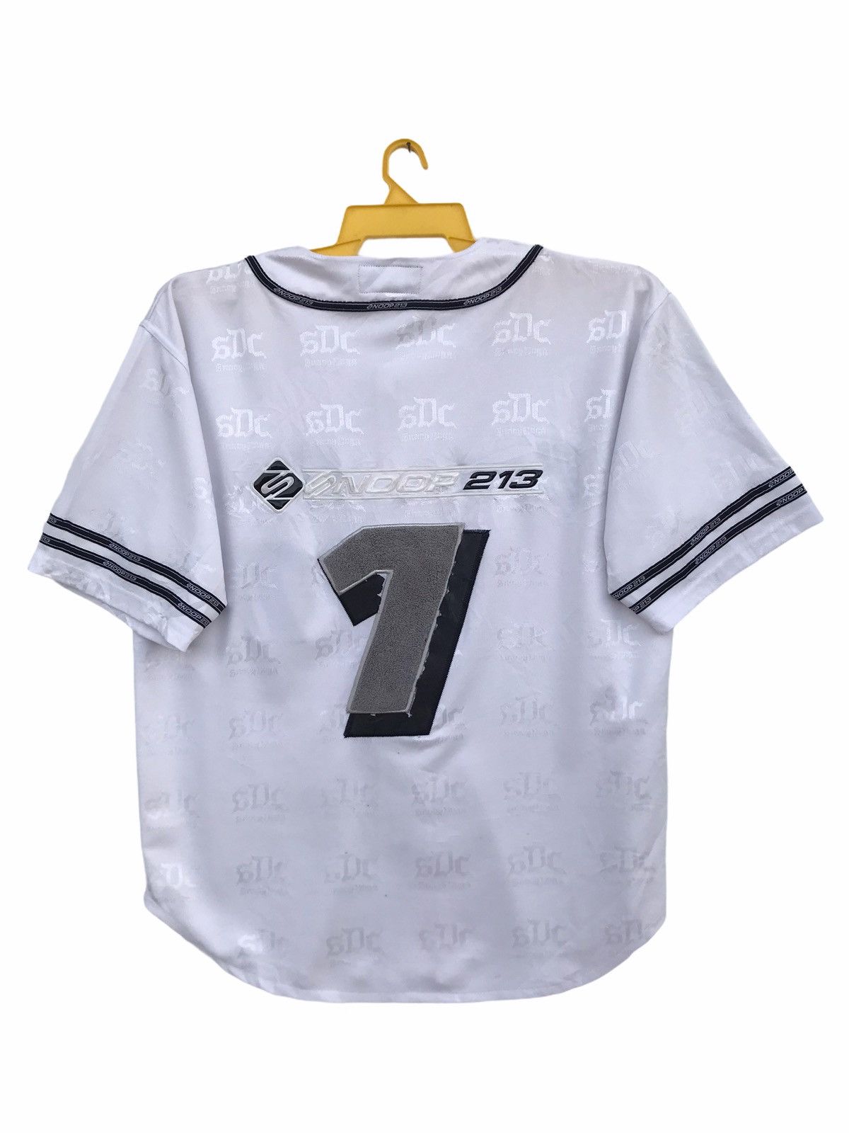 Snoop Dogg Vintage Snoop 213 East Coast Jersey Size US XL / EU 56 / 4 - 2 Thumbnail
