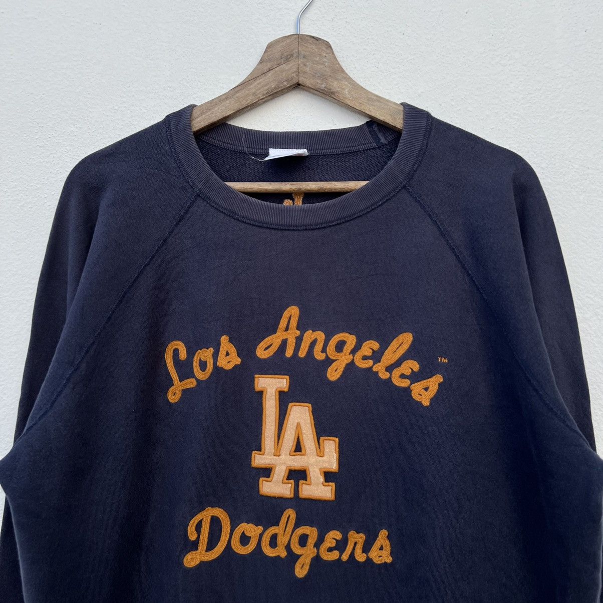 Japanese Brand VINTAGE MLB LOS ANGELES LA DODGERS BIG LOGO SWEATSHIRT Size US M / EU 48-50 / 2 - 5 Thumbnail