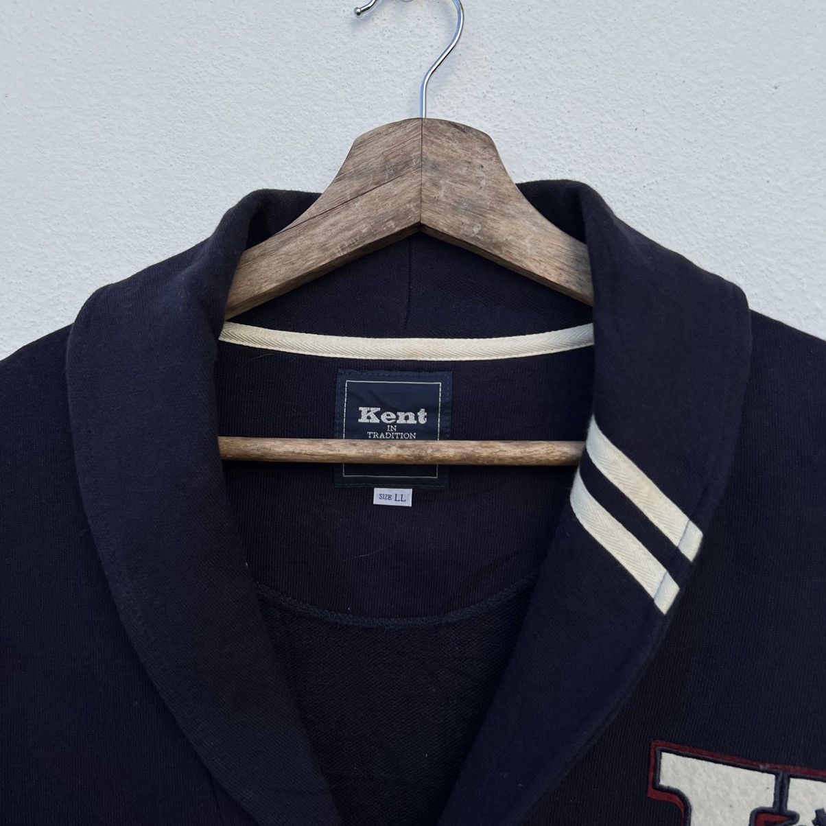 Japanese Brand VINTAGE KENT IN TRADITIONAL CARDIGAN BIG LOGO Size US L / EU 52-54 / 3 - 7 Thumbnail