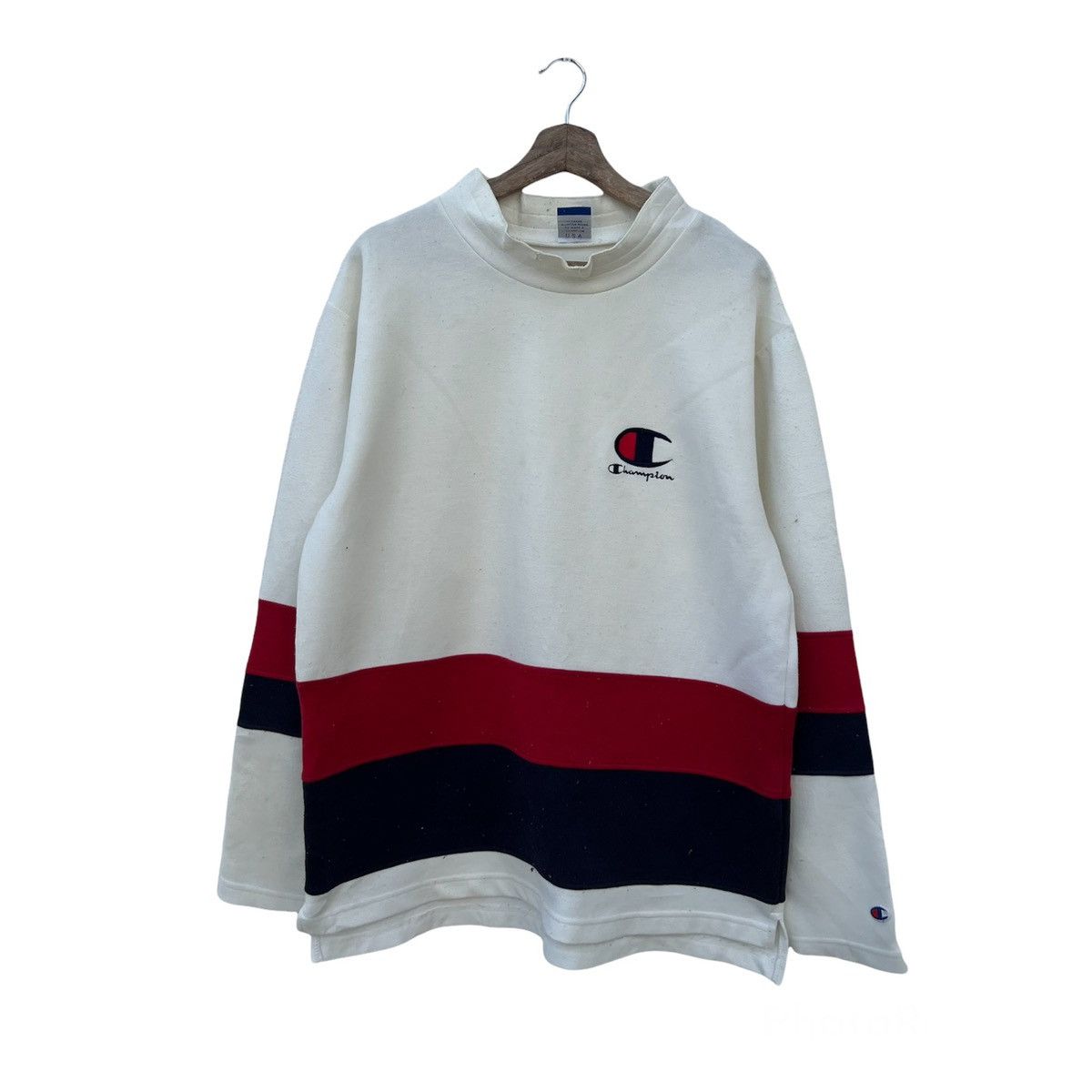 Champion VINTAGE SWEATSHIRT CHAMPION BIG LOGO Size US L / EU 52-54 / 3 - 1 Thumbnail