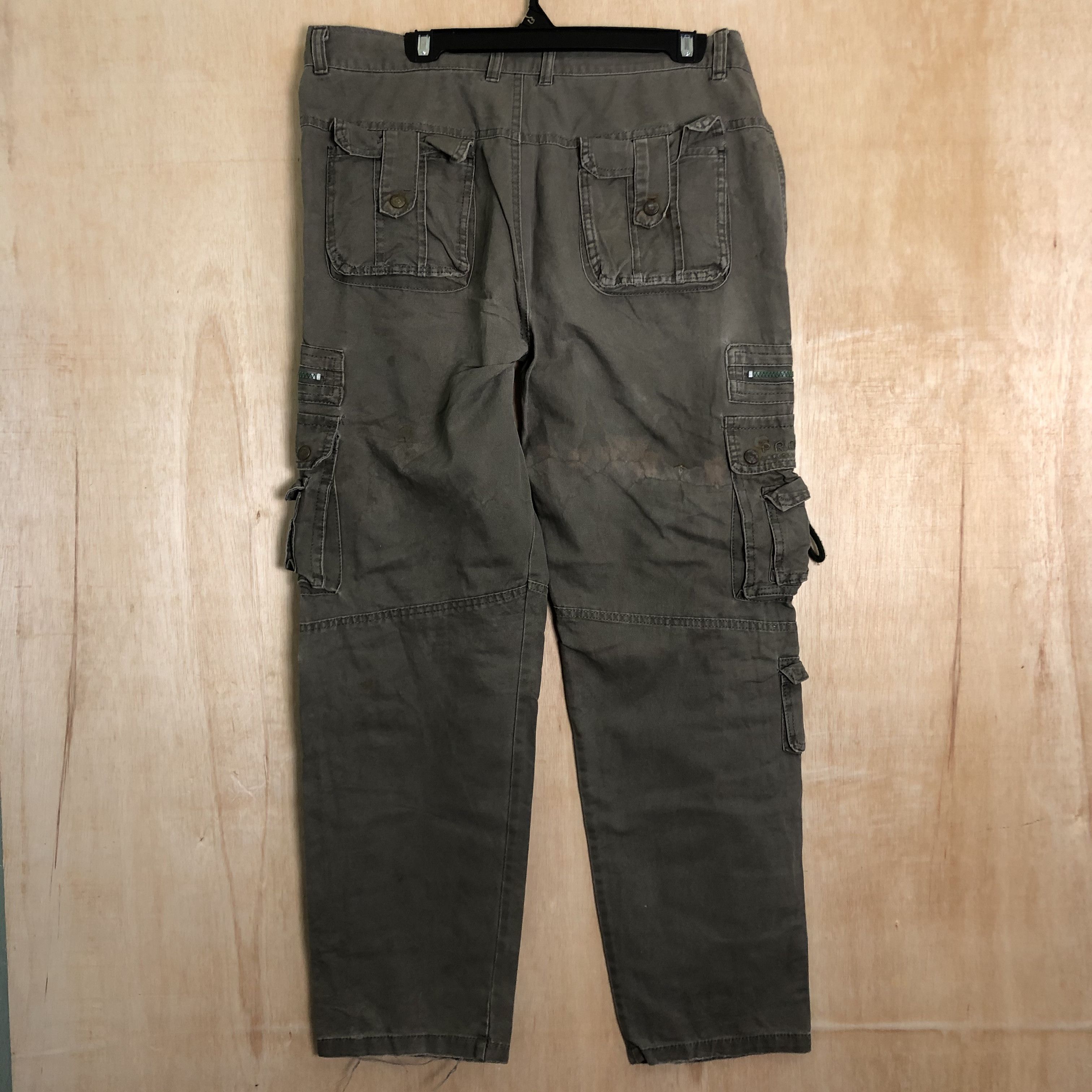 Japanese Brand DLL Japan multipocket tactical utility Cargo Pants #c003 Size US 35 - 8 Thumbnail
