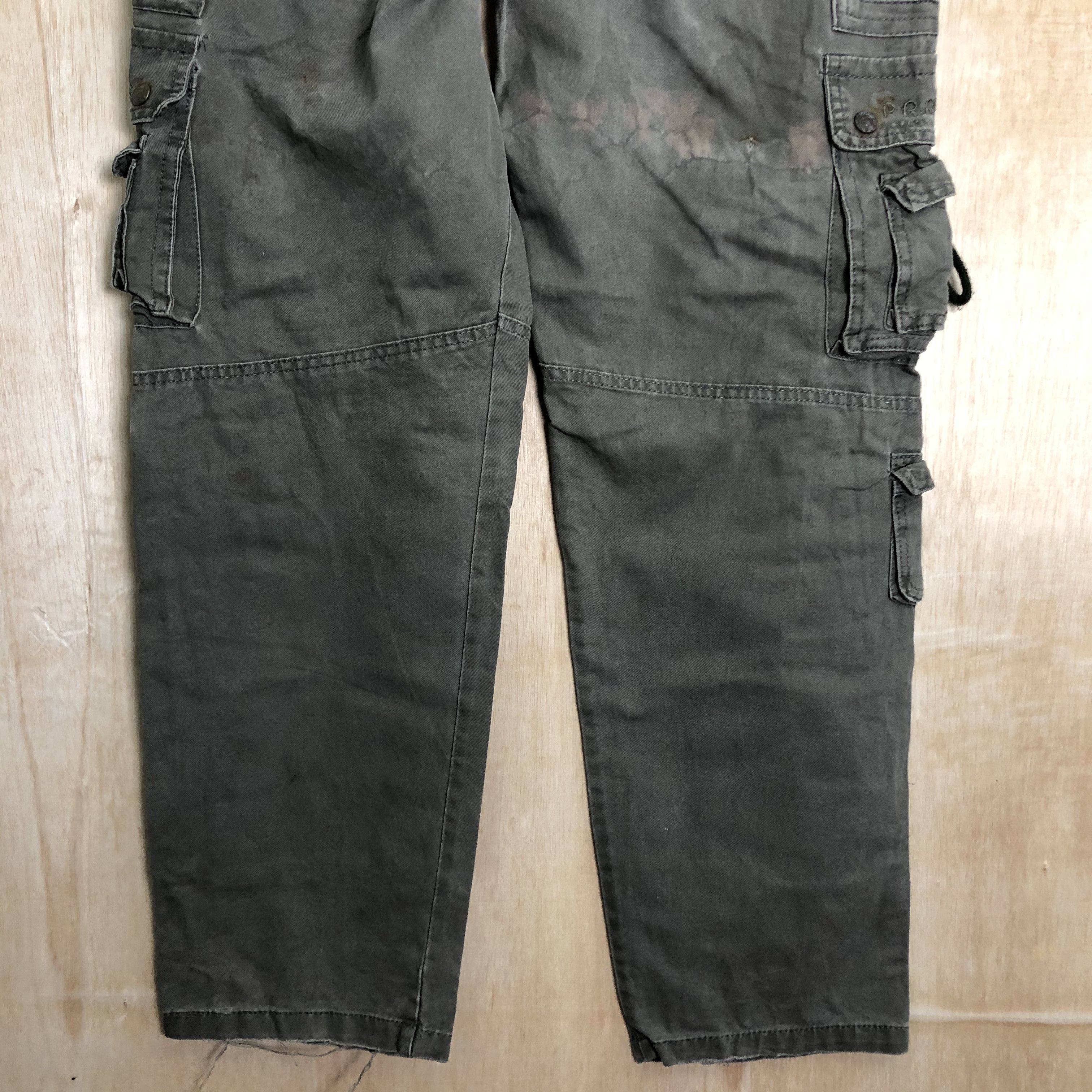 Japanese Brand DLL Japan multipocket tactical utility Cargo Pants #c003 Size US 35 - 10 Thumbnail