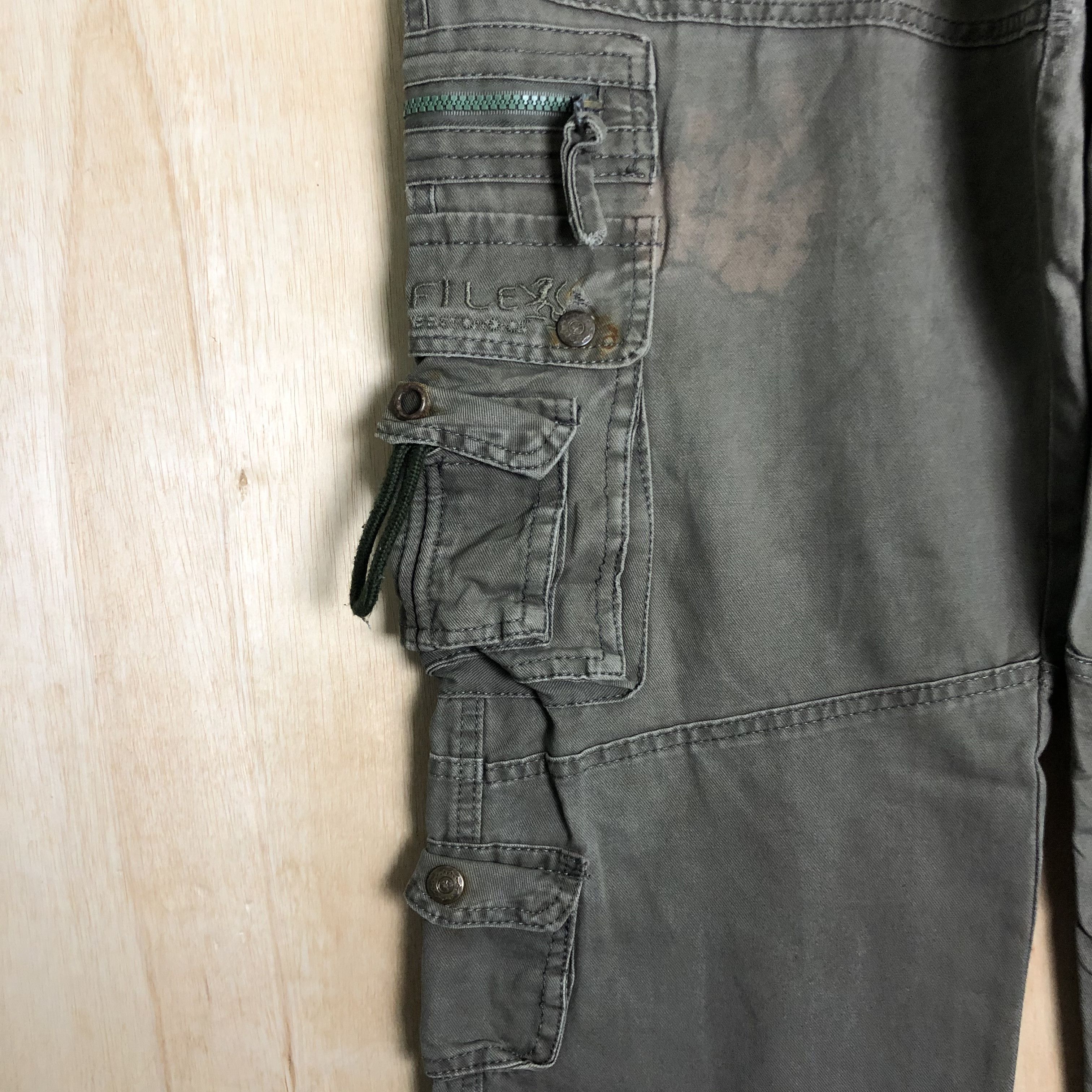 Japanese Brand DLL Japan multipocket tactical utility Cargo Pants #c003 Size US 35 - 7 Thumbnail