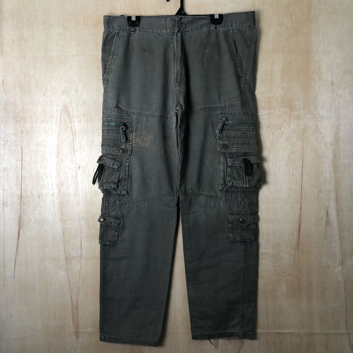 Vintage Japan multipocket tactical utility Cargo Pants #c003 | Grailed