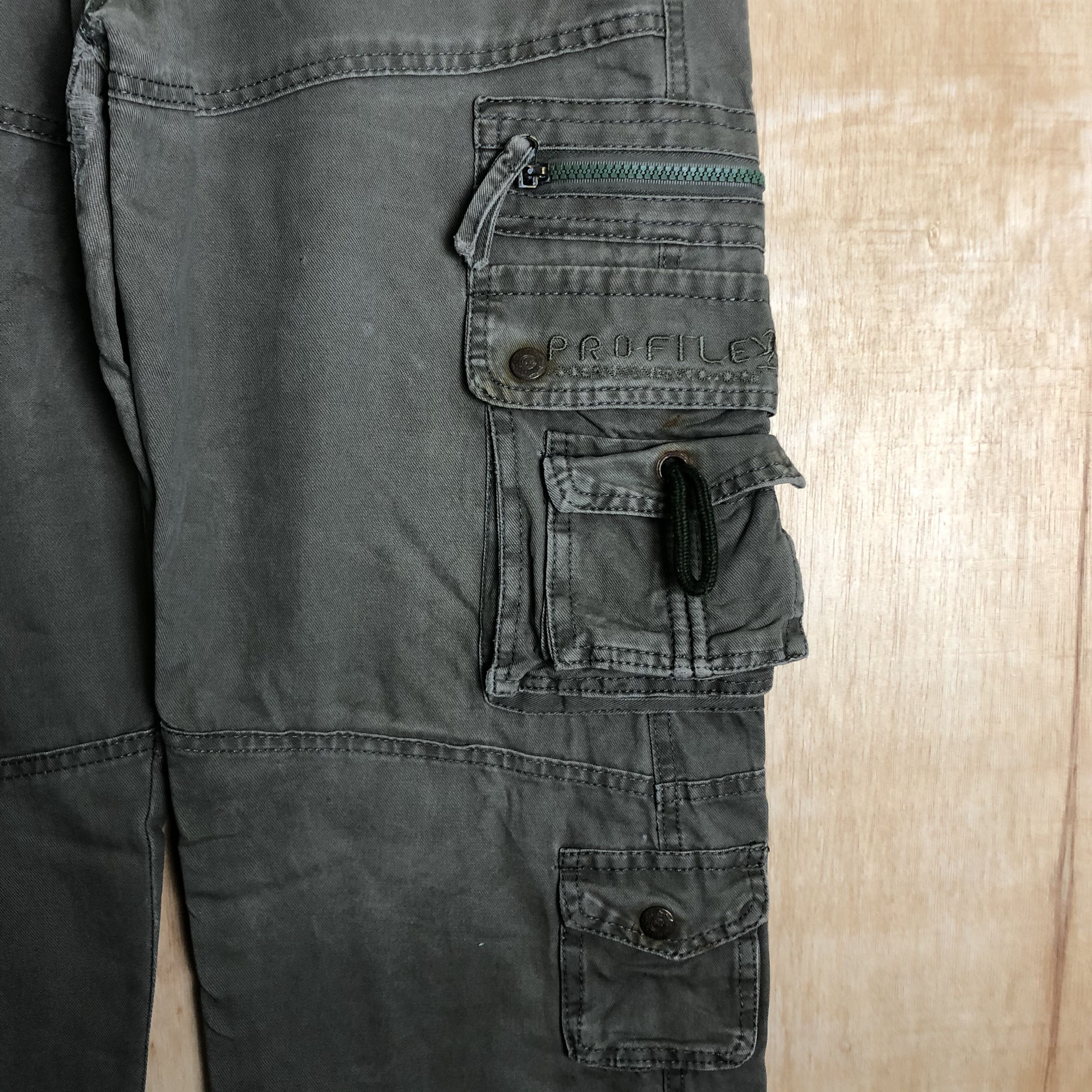 Japanese Brand DLL Japan multipocket tactical utility Cargo Pants #c003 Size US 35 - 4 Thumbnail