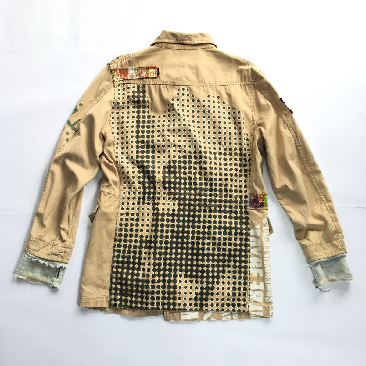 Japanese Brand Rare! PPFM Patchwork Parachute M65 Overprint Multi Jacket Size US L / EU 52-54 / 3 - 2 Thumbnail