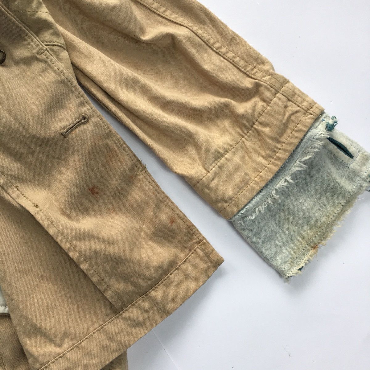 Japanese Brand Rare! PPFM Patchwork Parachute M65 Overprint Multi Jacket Size US L / EU 52-54 / 3 - 11 Thumbnail