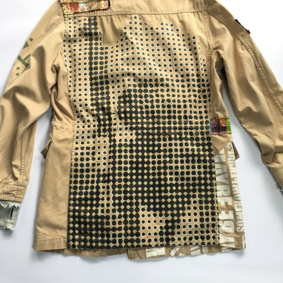 Japanese Brand Rare! PPFM Patchwork Parachute M65 Overprint Multi Jacket Size US L / EU 52-54 / 3 - 6 Thumbnail