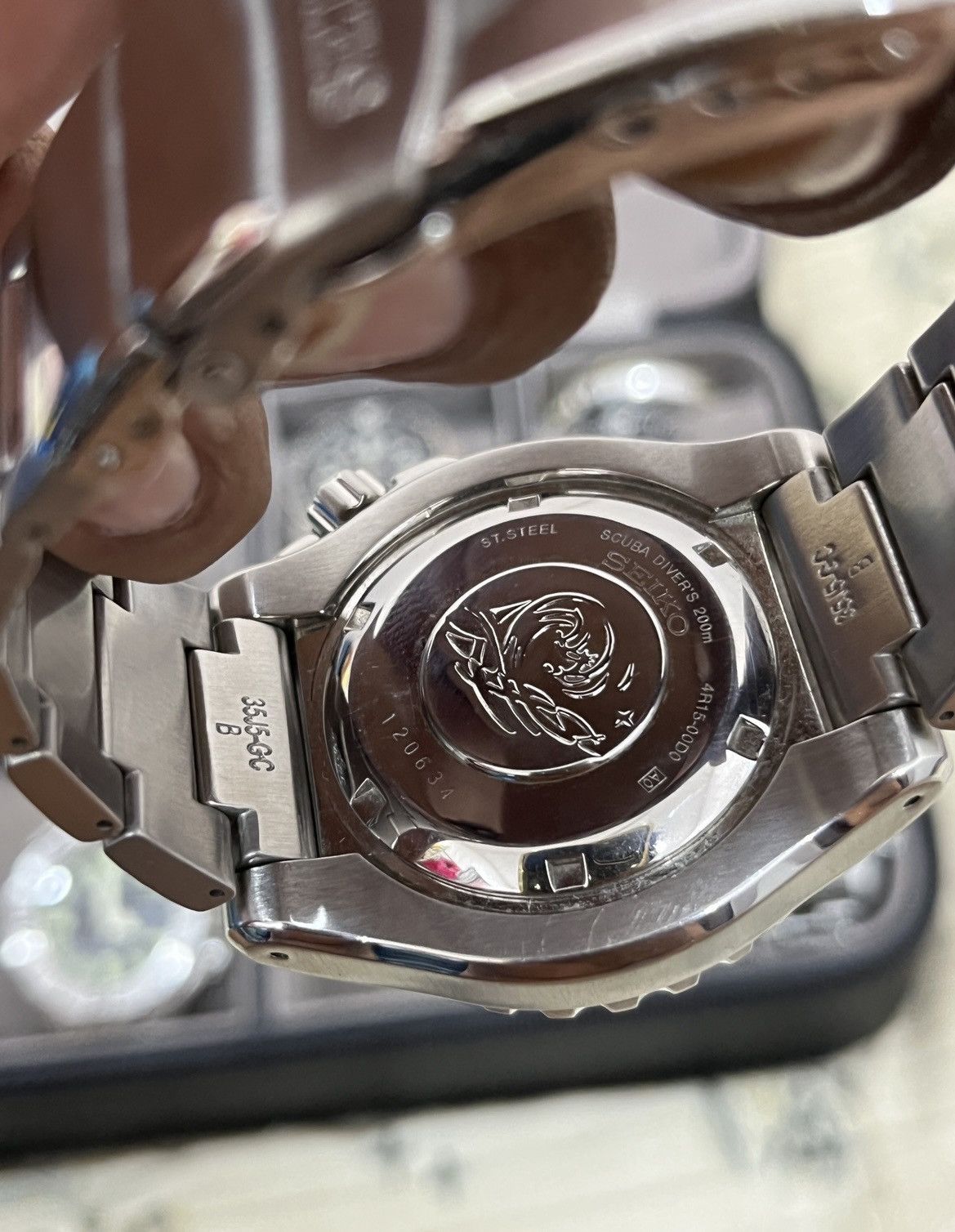 Seiko RARE SEIKO SPORK SCUBA DIVER 4R15-00D0 WATCH Size ONE SIZE - 7 Thumbnail