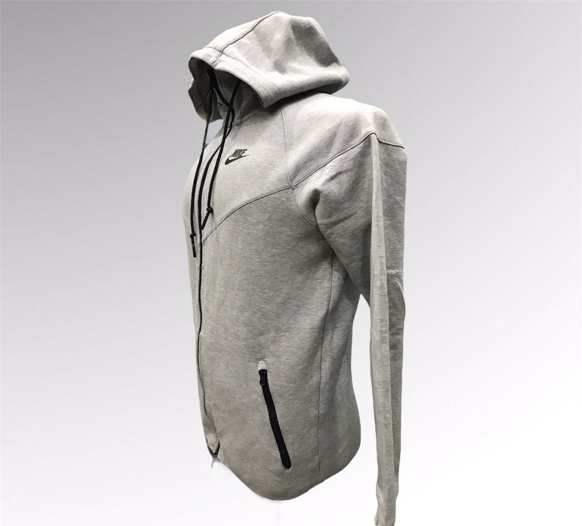 Nike Grey Nike Tech Hoodie Size US M / EU 48-50 / 2 - 3 Thumbnail