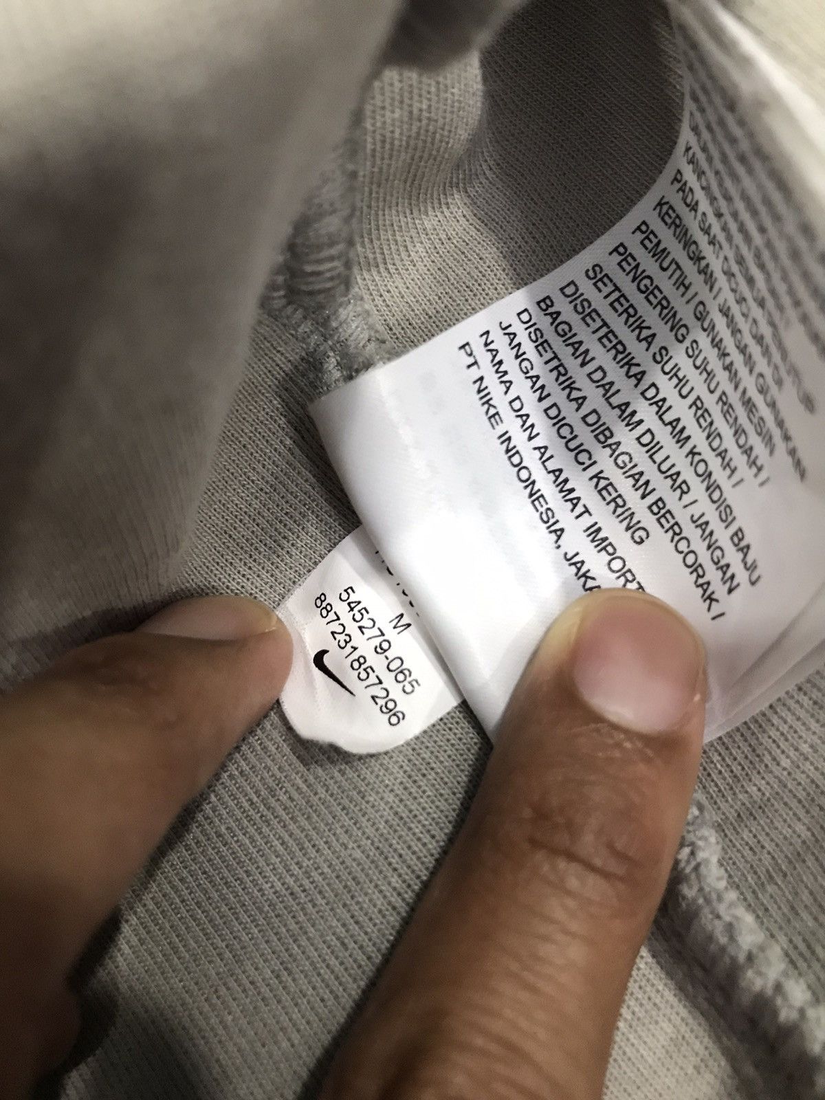 Nike Grey Nike Tech Hoodie Size US M / EU 48-50 / 2 - 6 Thumbnail