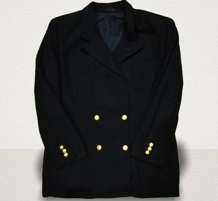 Burberry Vintage 95% Tasmanian wool blazer Size S / US 4 / IT 40 - 2 Thumbnail