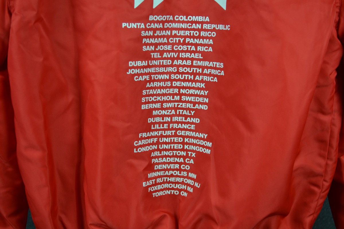 H&M × Justin Bieber Justin Bieber Team Bomber Jacket Purpose Tour 2017 Red XS Size US XS / EU 42 / 0 - 7 Thumbnail