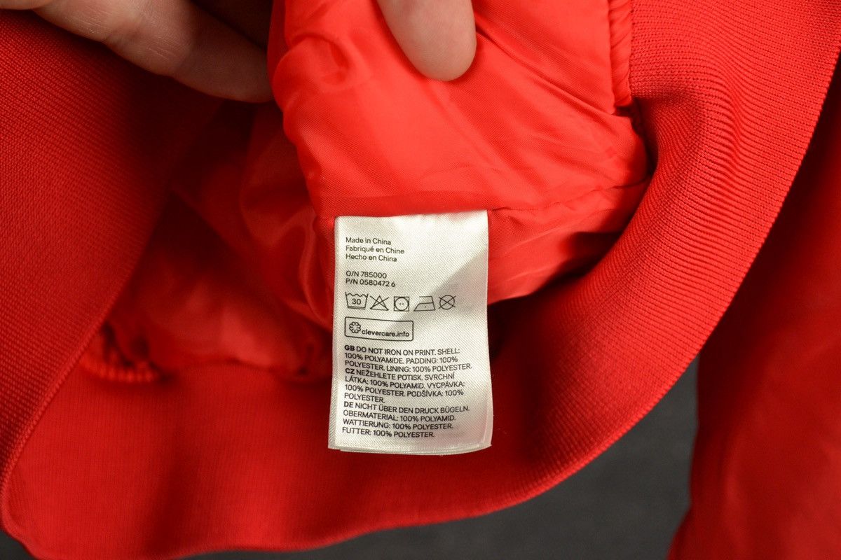 H&M × Justin Bieber Justin Bieber Team Bomber Jacket Purpose Tour 2017 Red XS Size US XS / EU 42 / 0 - 10 Thumbnail