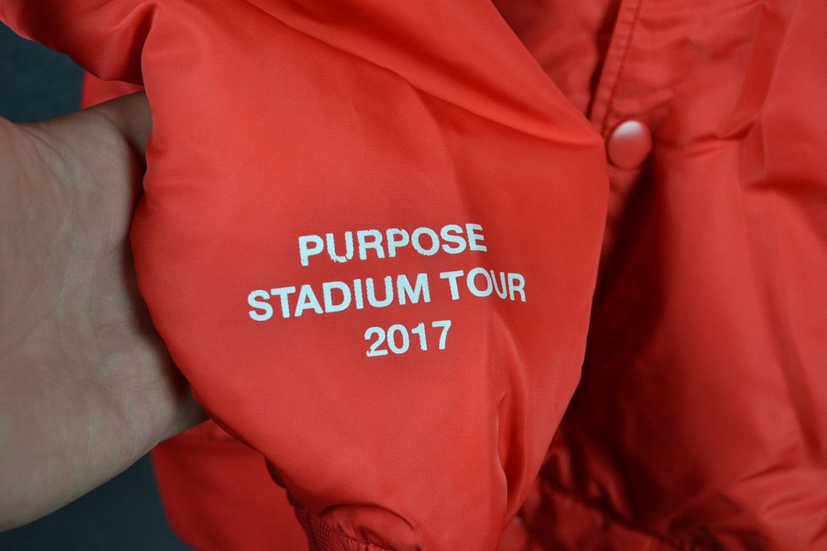 H&M × Justin Bieber Justin Bieber Team Bomber Jacket Purpose Tour 2017 Red XS Size US XS / EU 42 / 0 - 5 Thumbnail