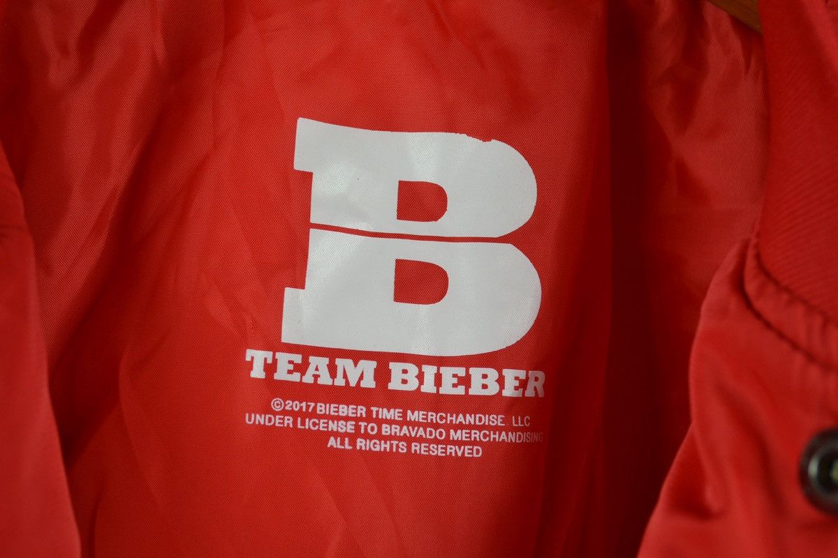 H&M × Justin Bieber Justin Bieber Team Bomber Jacket Purpose Tour 2017 Red XS Size US XS / EU 42 / 0 - 8 Thumbnail