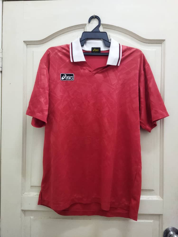 Asics × Japanese Brand × Vintage 🔥BEST OFFER🔥 RARE VINTAGE ASICS JERSEY Size US L / EU 52-54 / 3 - 1 Thumbnail
