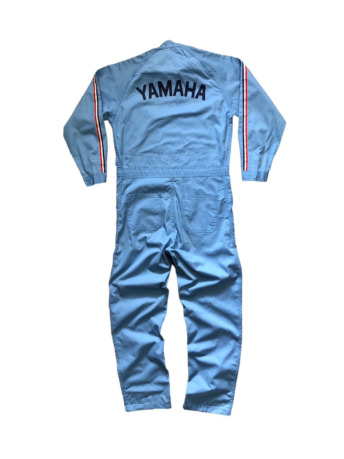 Yamaha Vintage 90s Yamaha Racing Team Big Logo Coverall/Jumpsuit Size US S / EU 44-46 / 1 - 1 Thumbnail