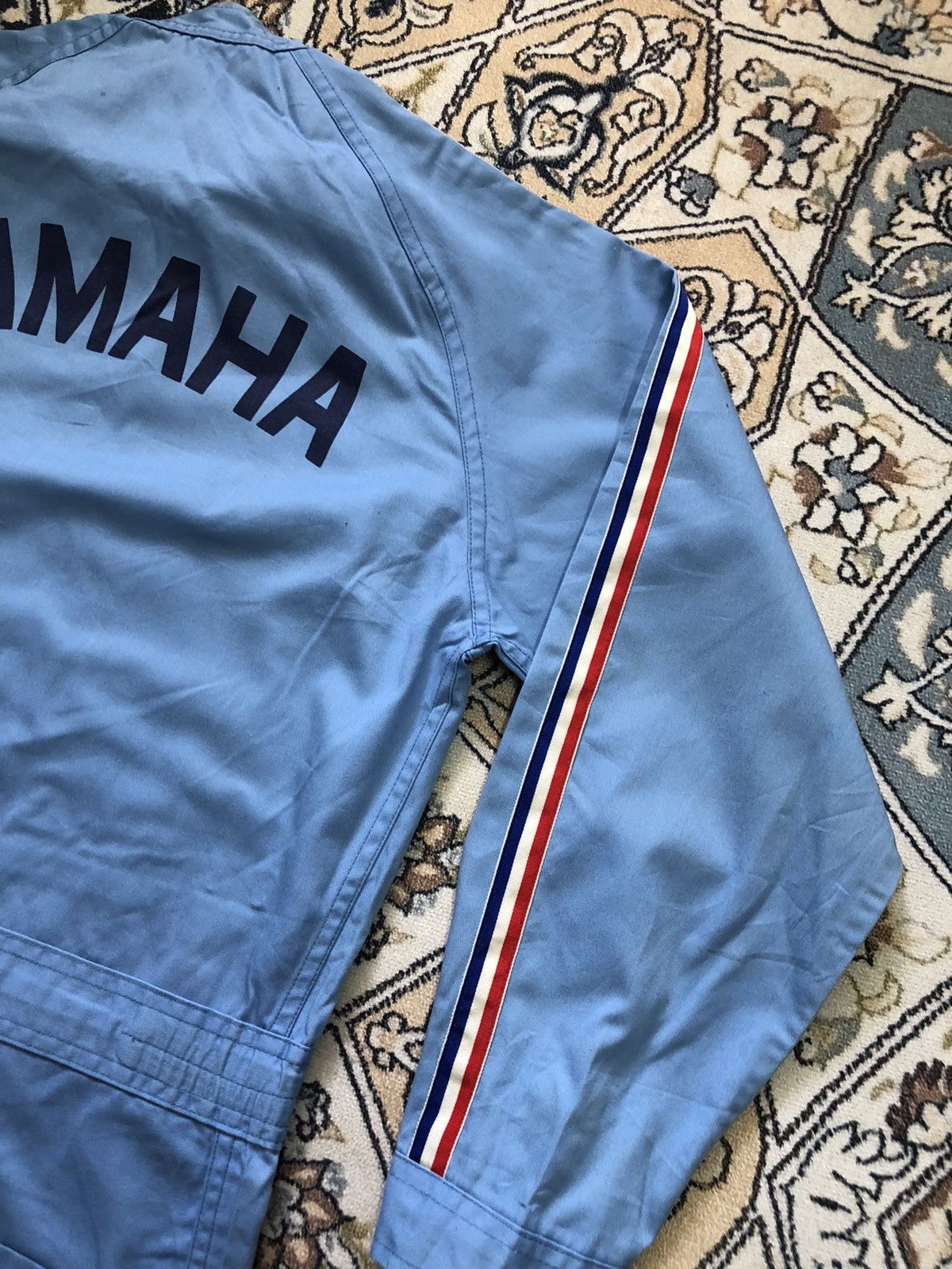 Yamaha Vintage 90s Yamaha Racing Team Big Logo Coverall/Jumpsuit Size US S / EU 44-46 / 1 - 8 Thumbnail