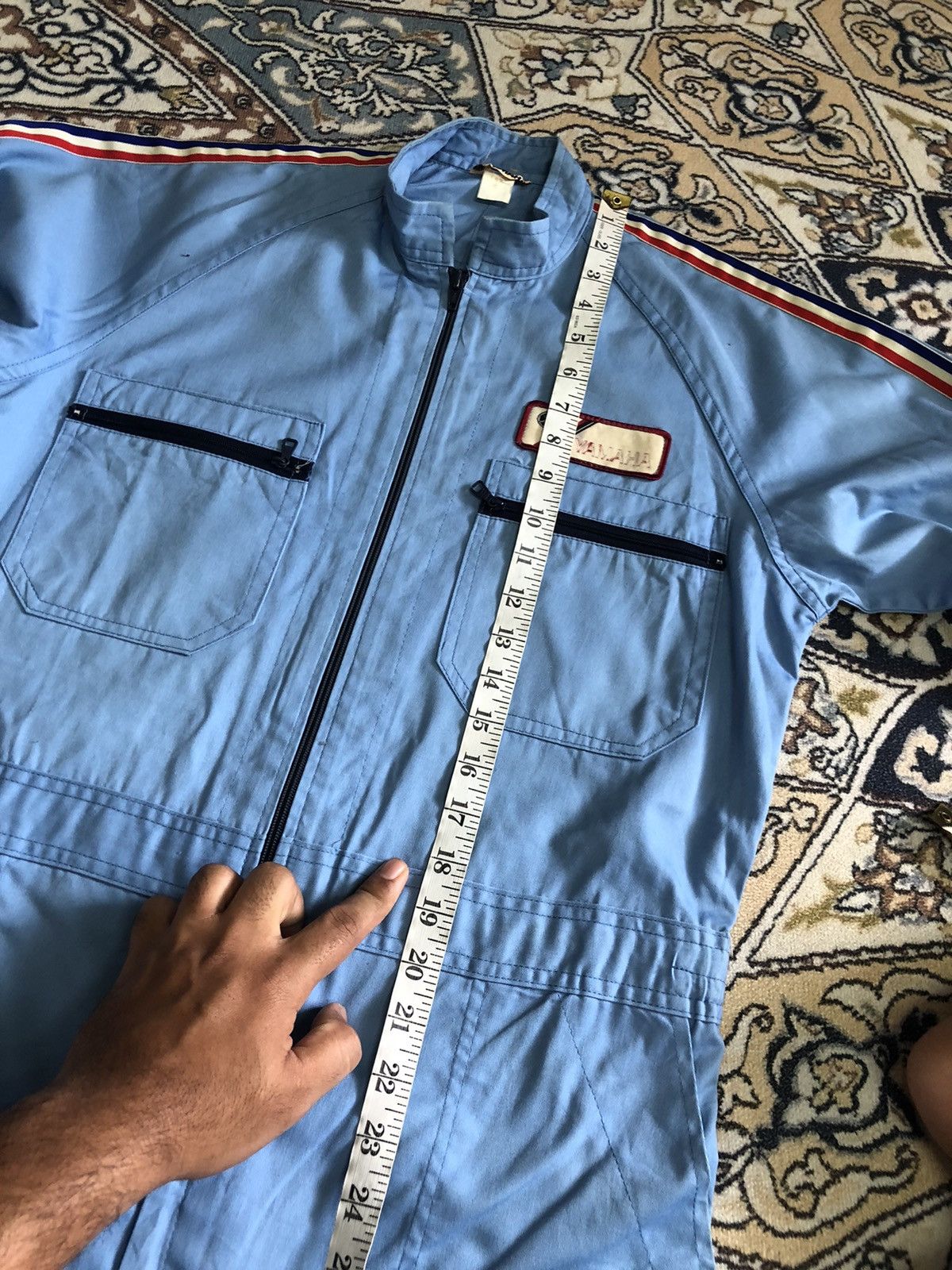 Yamaha Vintage 90s Yamaha Racing Team Big Logo Coverall/Jumpsuit Size US S / EU 44-46 / 1 - 5 Thumbnail