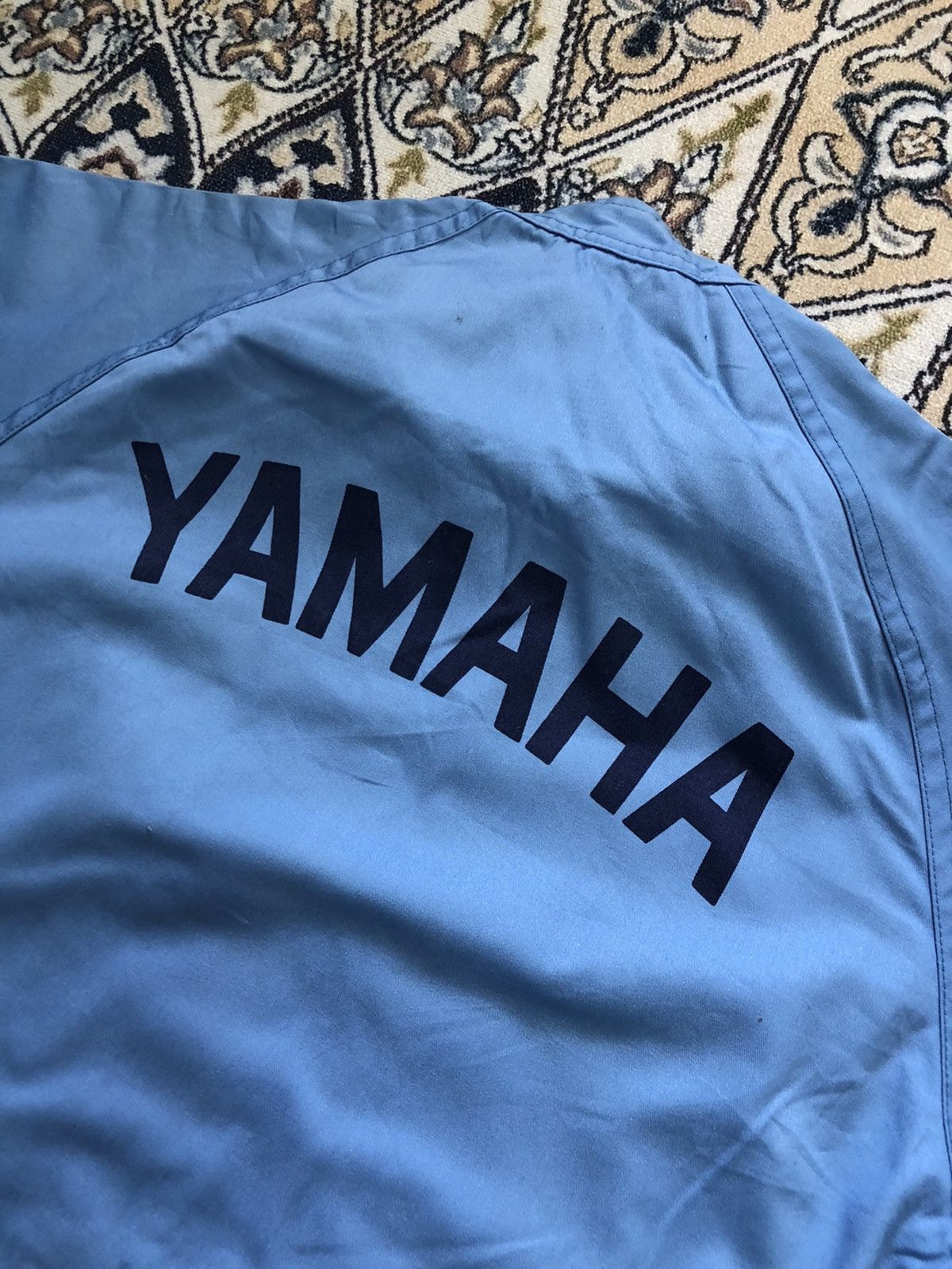 Yamaha Vintage 90s Yamaha Racing Team Big Logo Coverall/Jumpsuit Size US S / EU 44-46 / 1 - 7 Thumbnail