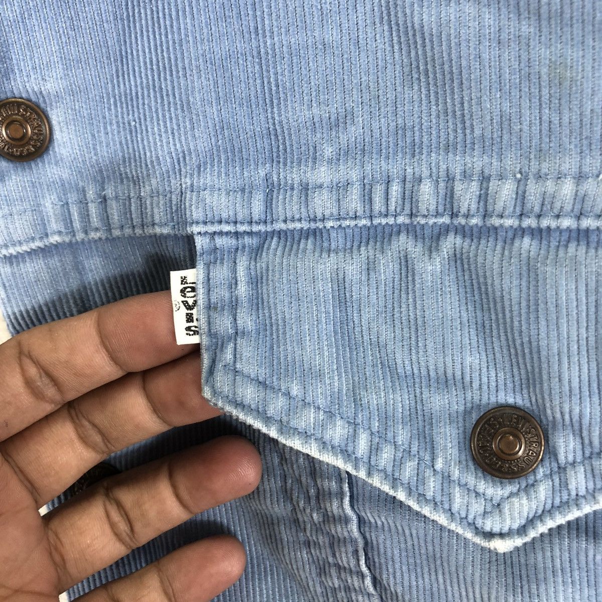 Levi's × Levi's Vintage Clothing × Vintage VINTAGE LEVIS CORDUROY SHERPA TRUCKERS JACKET Size US M / EU 48-50 / 2 - 8 Thumbnail