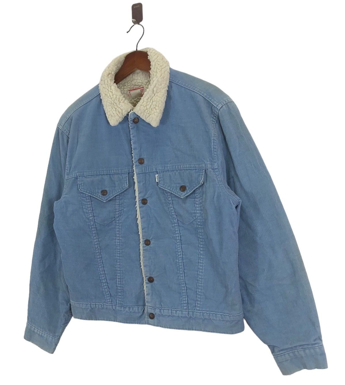 Levi's × Levi's Vintage Clothing × Vintage VINTAGE LEVIS CORDUROY SHERPA TRUCKERS JACKET Size US M / EU 48-50 / 2 - 2 Thumbnail