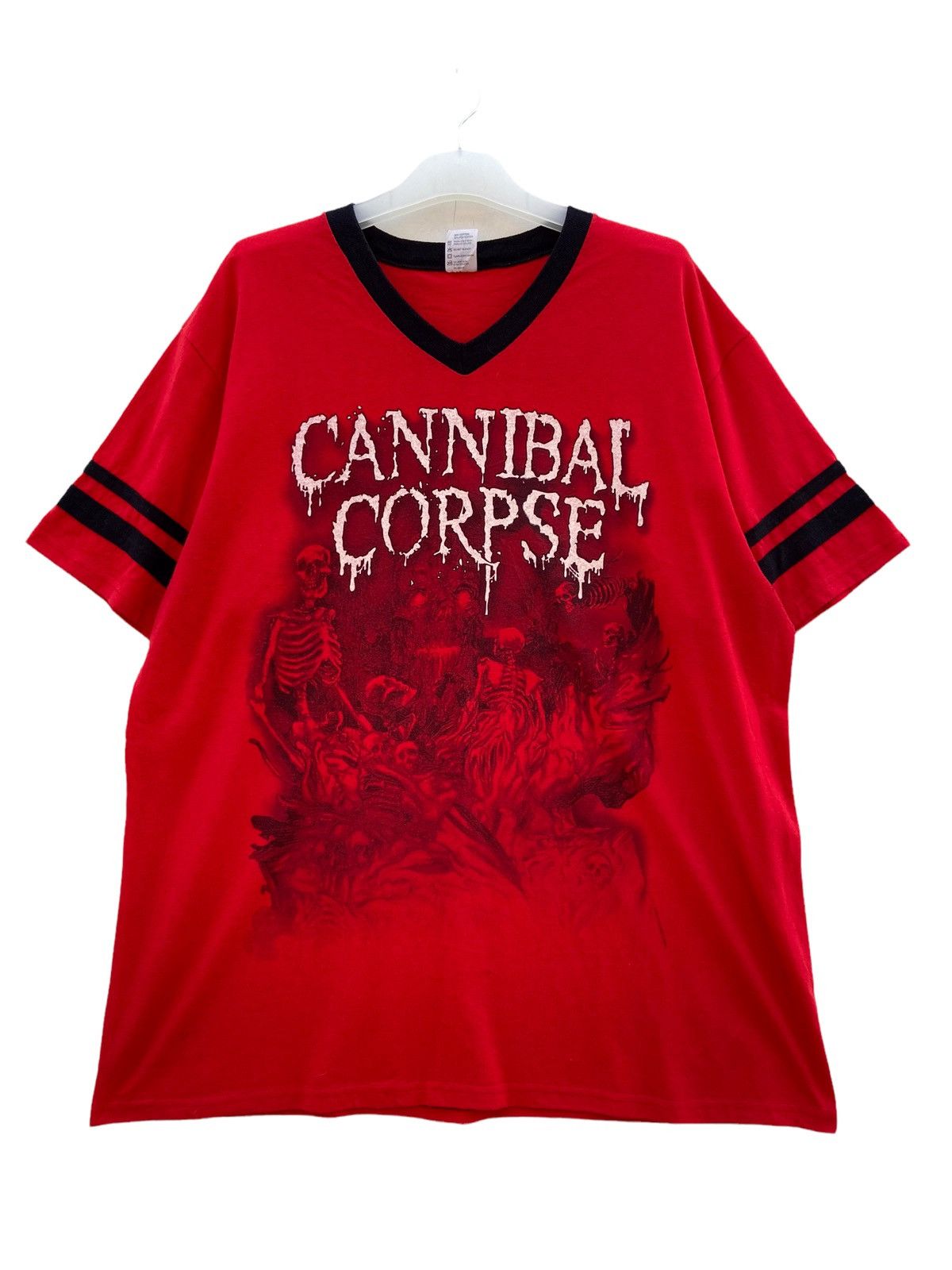 Band Tees Cannibal Corpse A Skelatal Domain Tees Size US XL / EU 56 / 4 - 1 Thumbnail