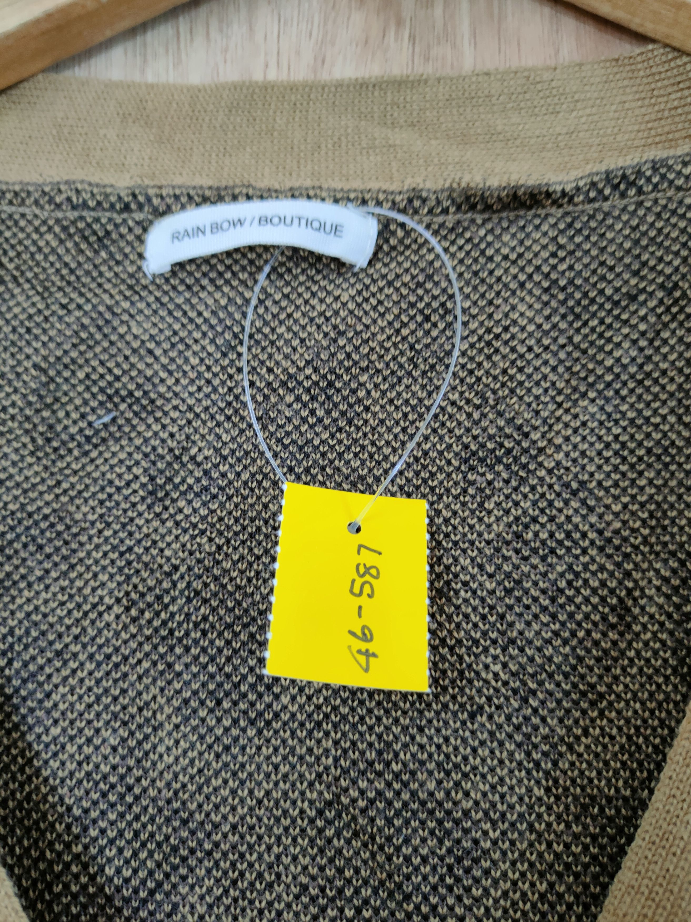 Japanese Brand DL Leopard cardigan japan art like number nine #46-587 Size M / US 6-8 / IT 42-44 - 4 Thumbnail