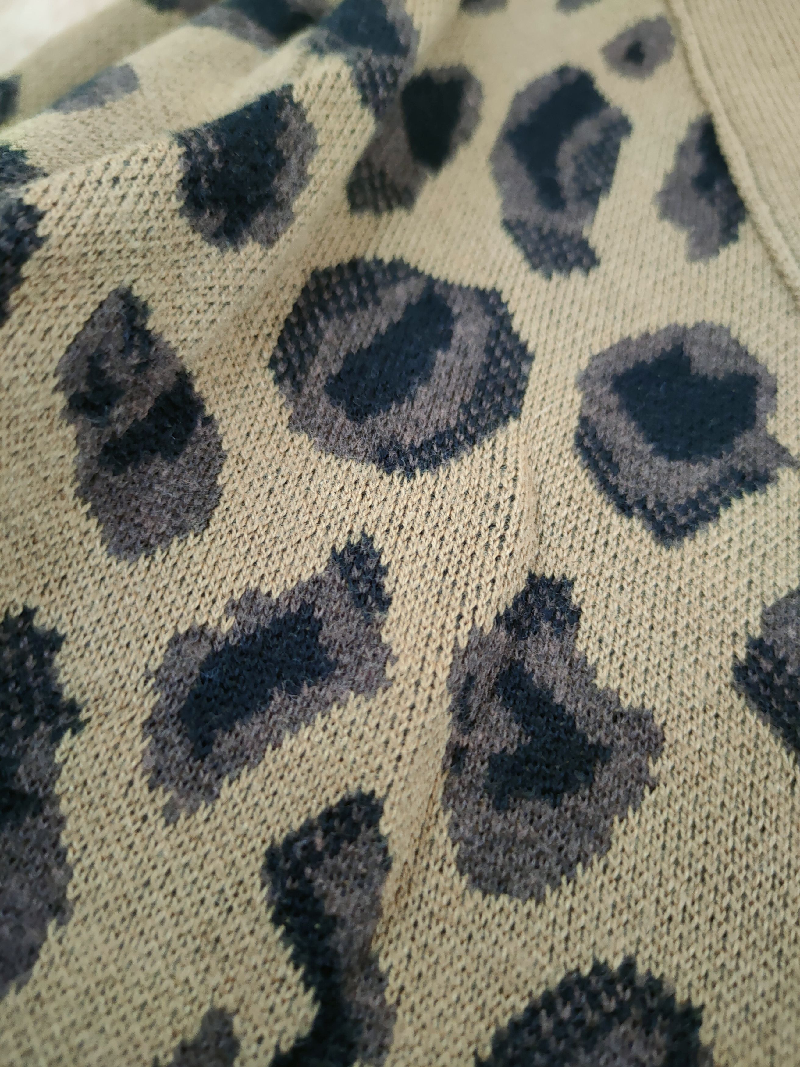Japanese Brand DL Leopard cardigan japan art like number nine #46-587 Size M / US 6-8 / IT 42-44 - 5 Thumbnail