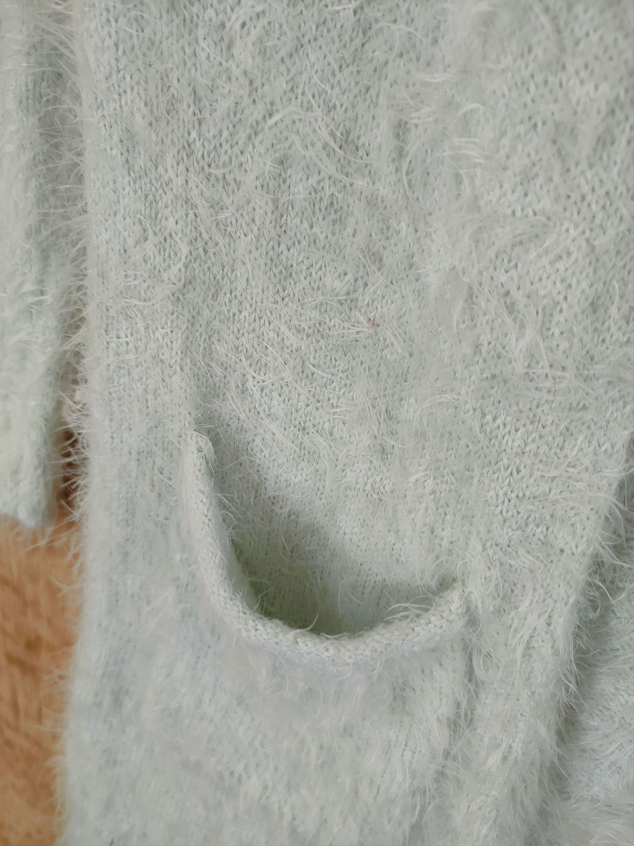 Homespun Knitwear × Japanese Brand DL Japan long cardigan knitwear fur mohair shaggy #46-586 Size M / US 6-8 / IT 42-44 - 6 Thumbnail
