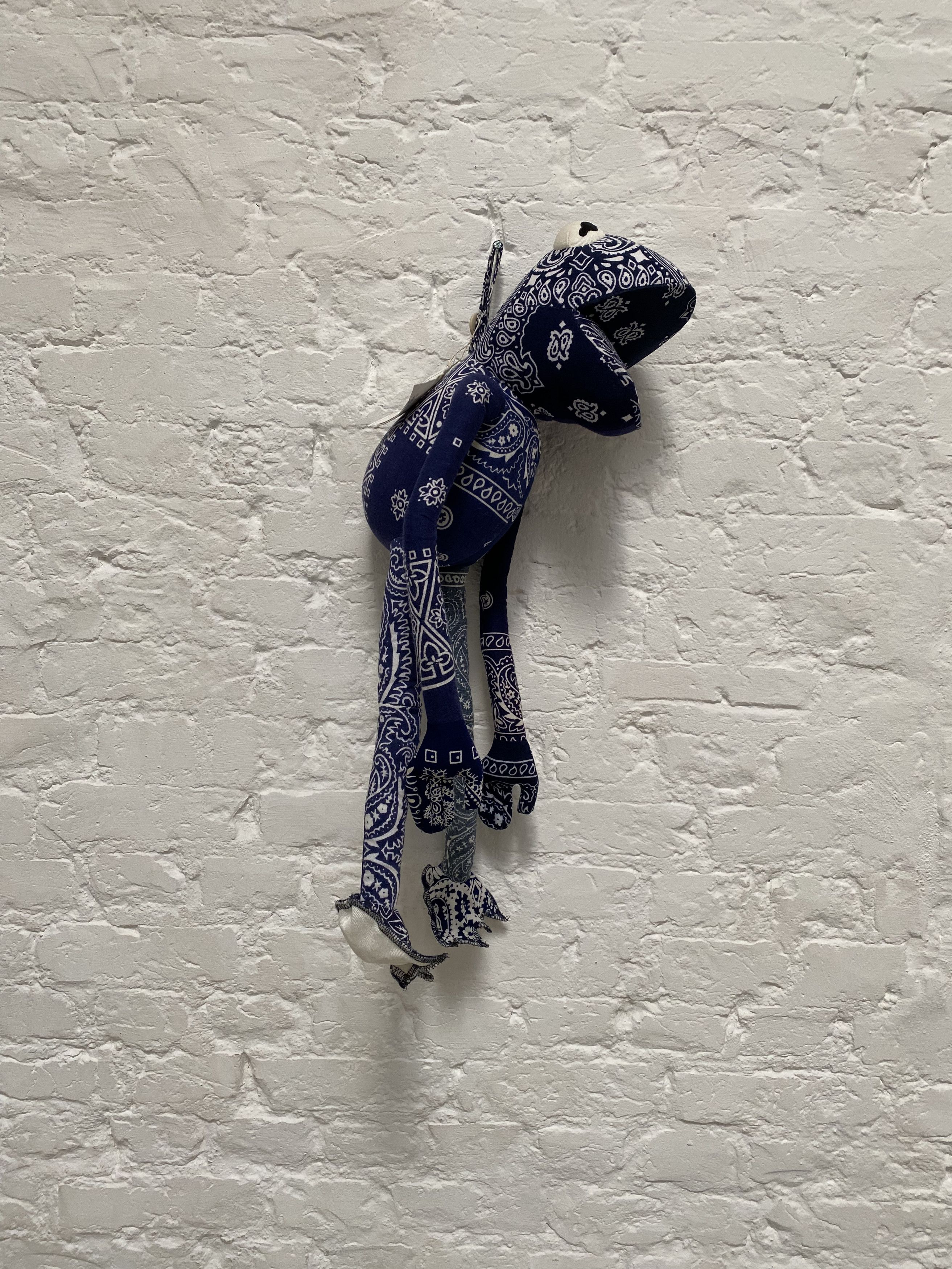 image of Readymade Vintage Bandanas Frog in Blue, Men's