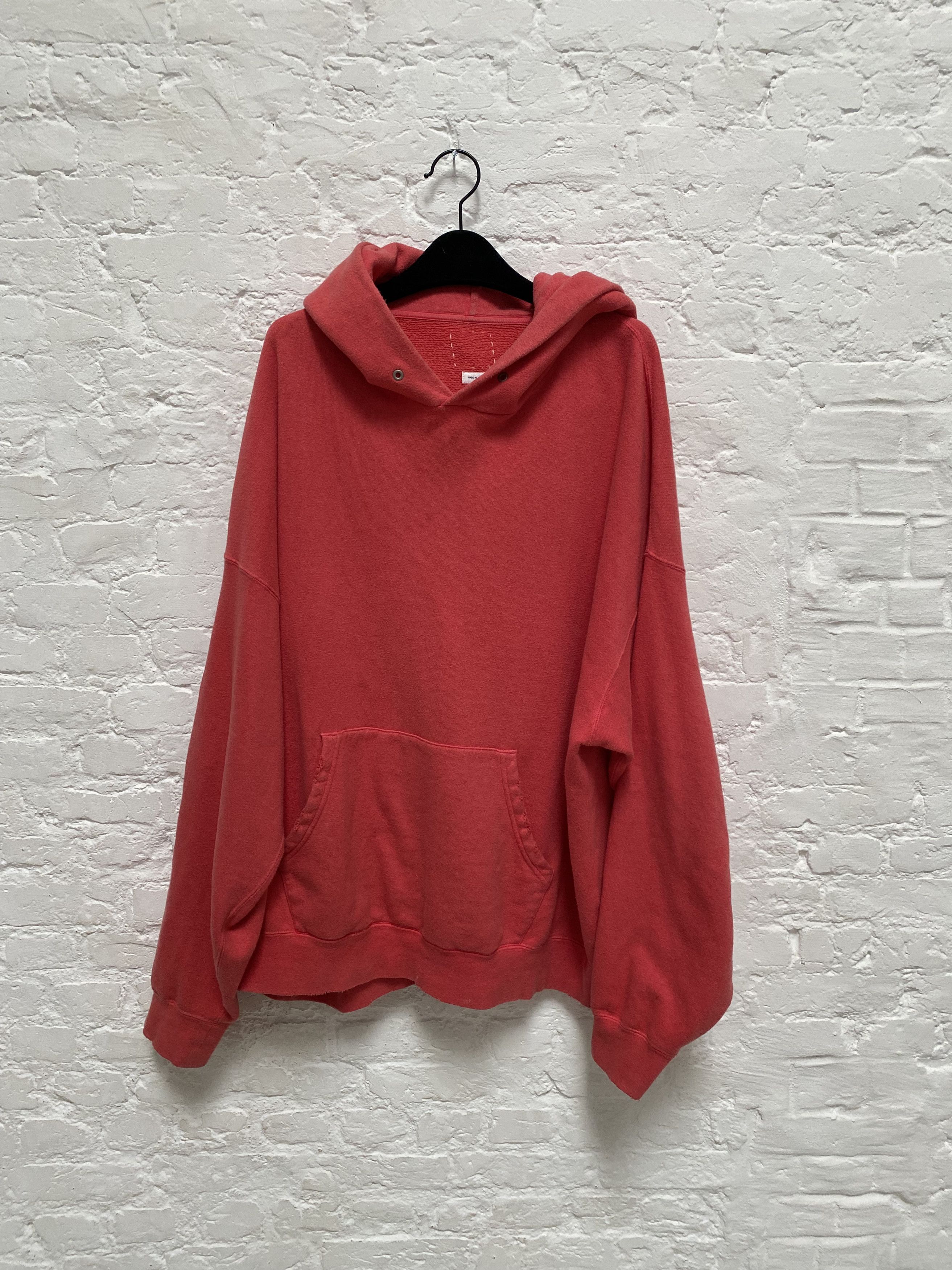 image of Visvim Amplus Hoodie Size 5 in Red, Men's