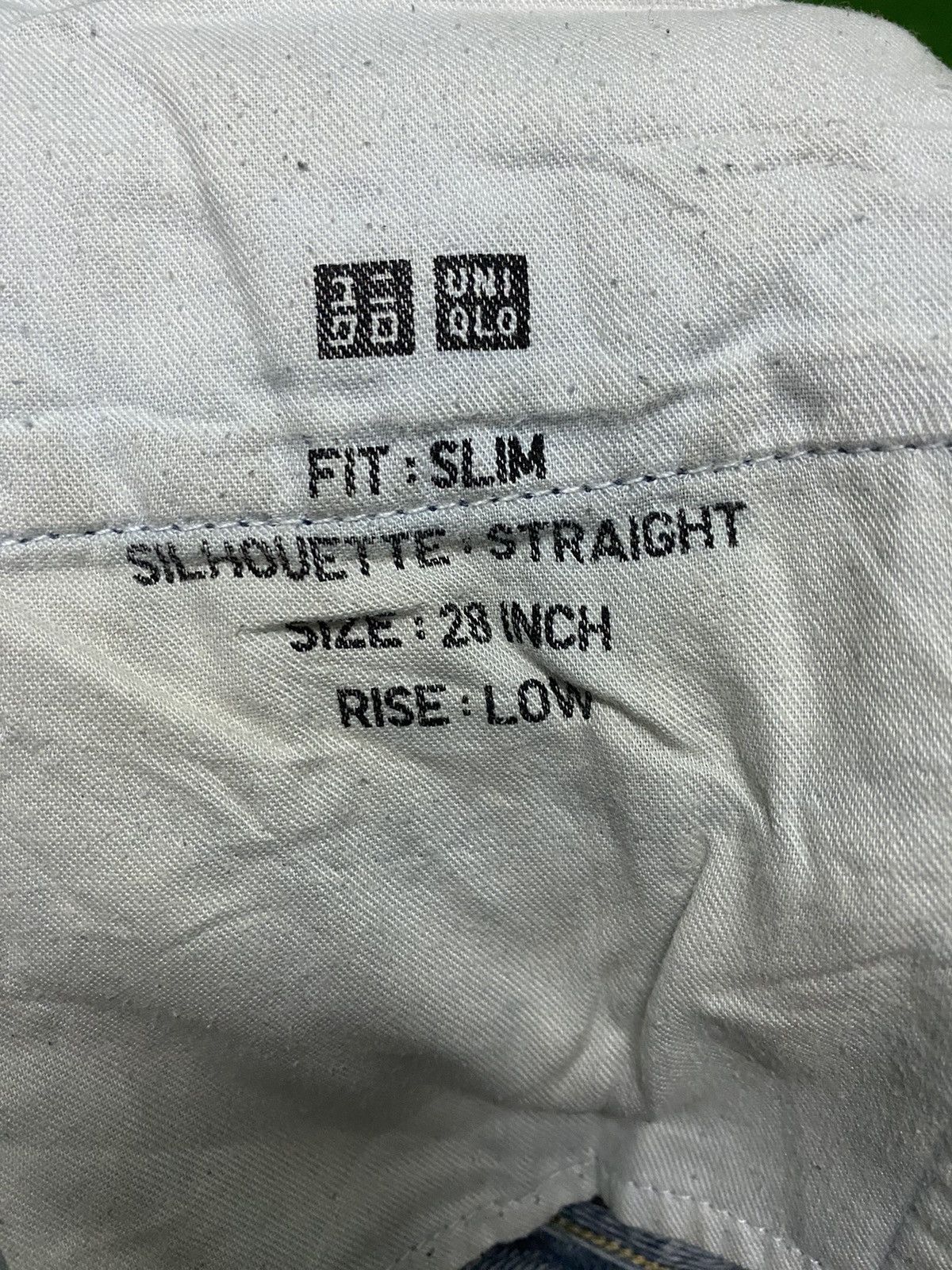 Japanese Brand DISTRESSED UNIQLO SELVAGE DENIM SIZE 30 Size US 30 / EU 46 - 10 Thumbnail