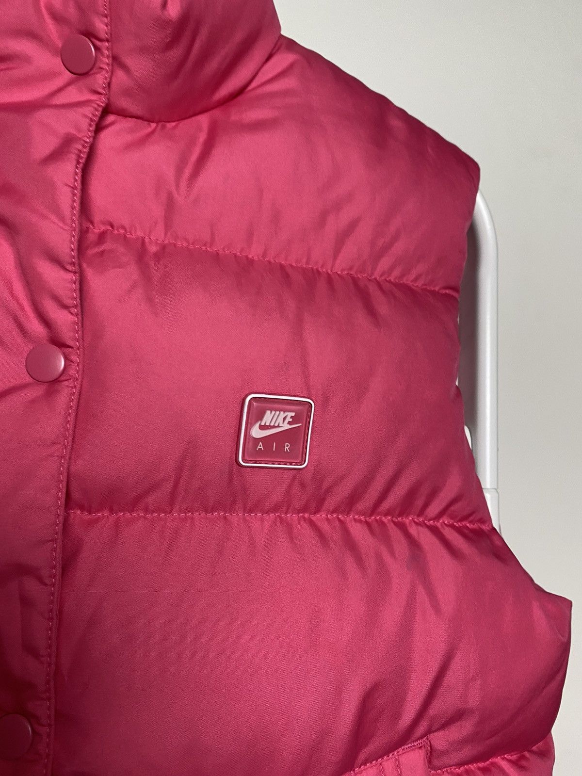 Nike × Vintage Nike Air vintage pink puffer vest 2000s Size US S / EU 44-46 / 1 - 2 Thumbnail