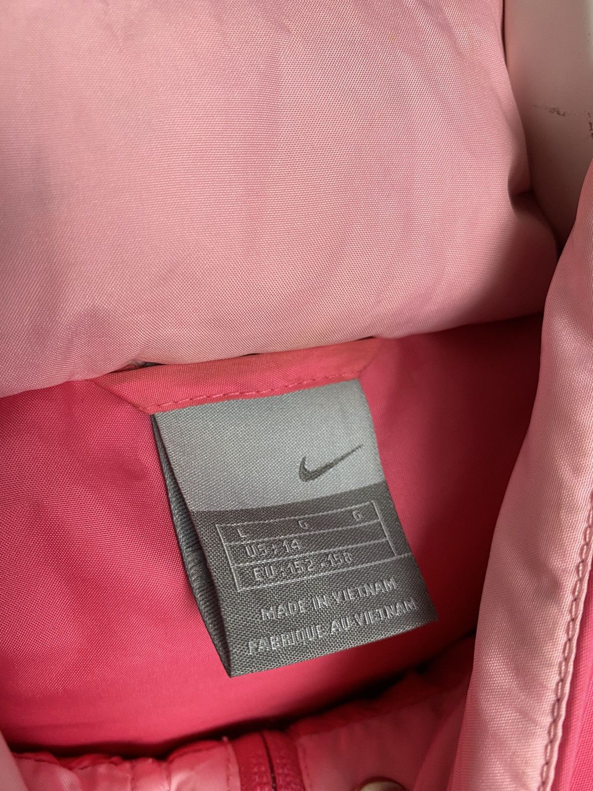 Nike × Vintage Nike Air vintage pink puffer vest 2000s Size US S / EU 44-46 / 1 - 3 Thumbnail