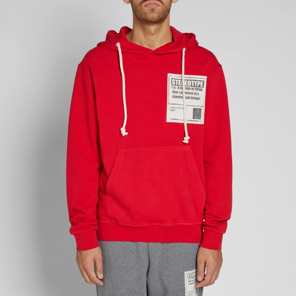 Maison Margiela maison margiela red hoodie Size US M / EU 48-50 / 2 - 1 Thumbnail