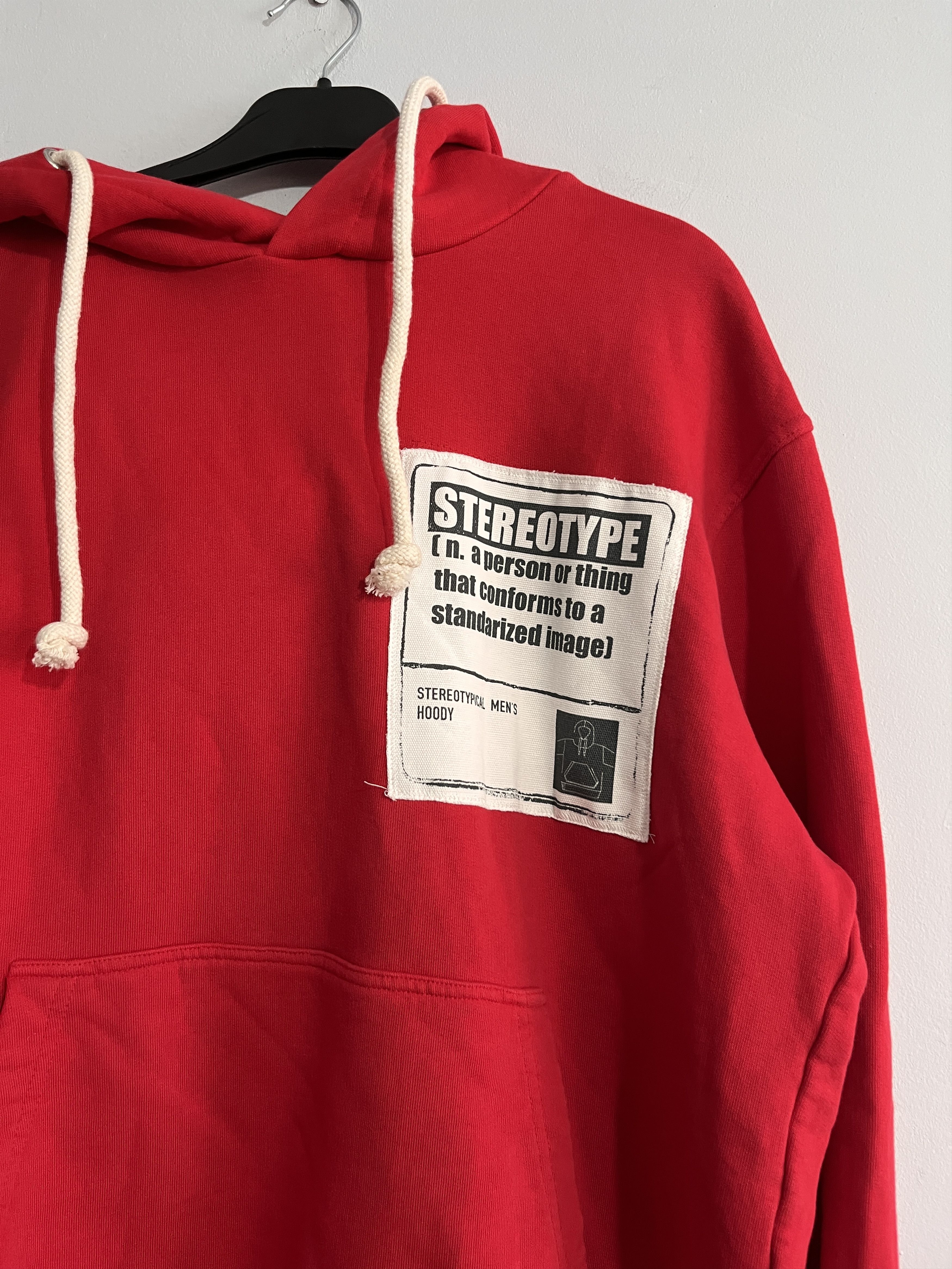 Maison Margiela maison margiela red hoodie Size US M / EU 48-50 / 2 - 3 Thumbnail