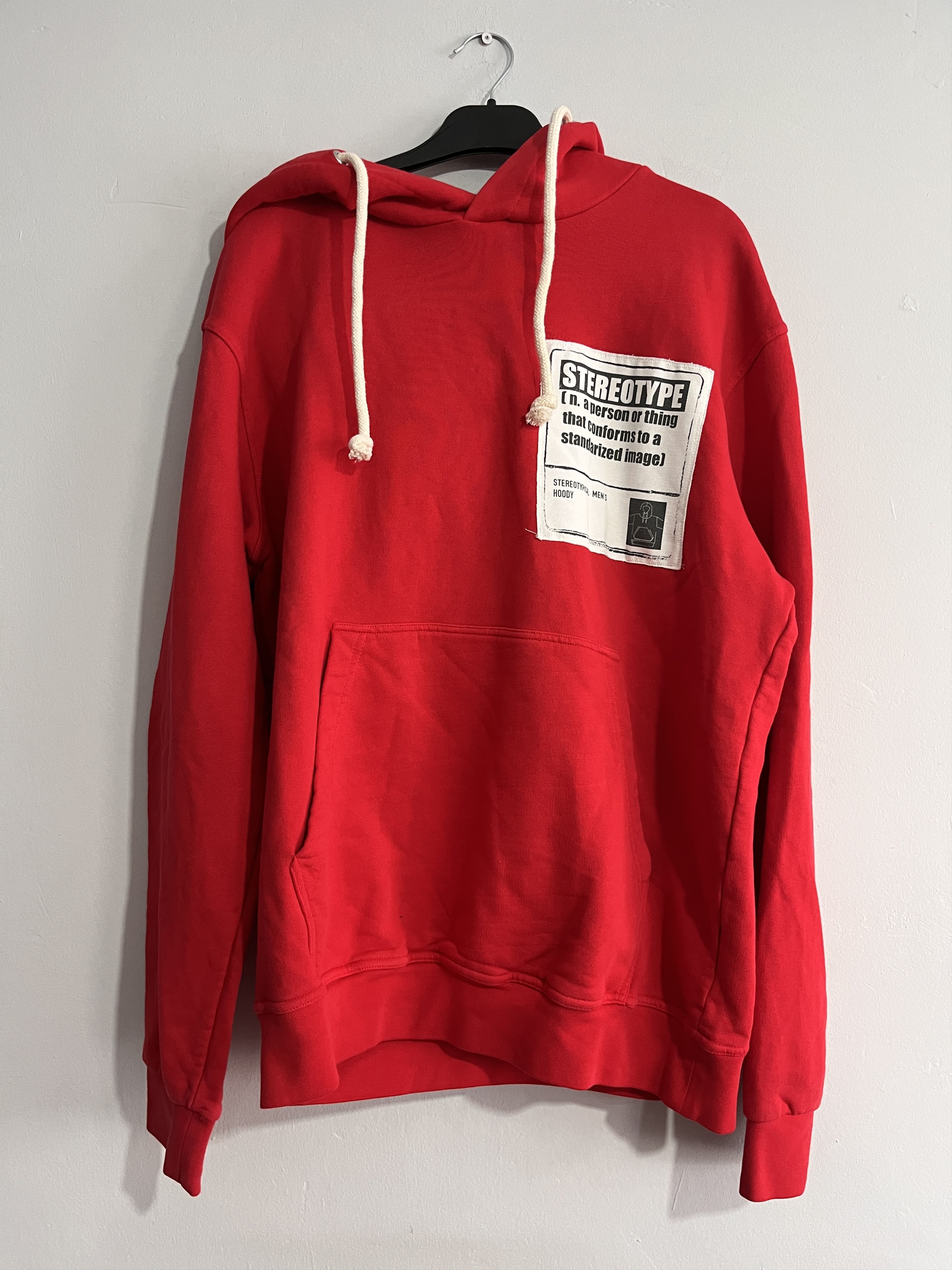 Maison Margiela maison margiela red hoodie Size US M / EU 48-50 / 2 - 2 Thumbnail