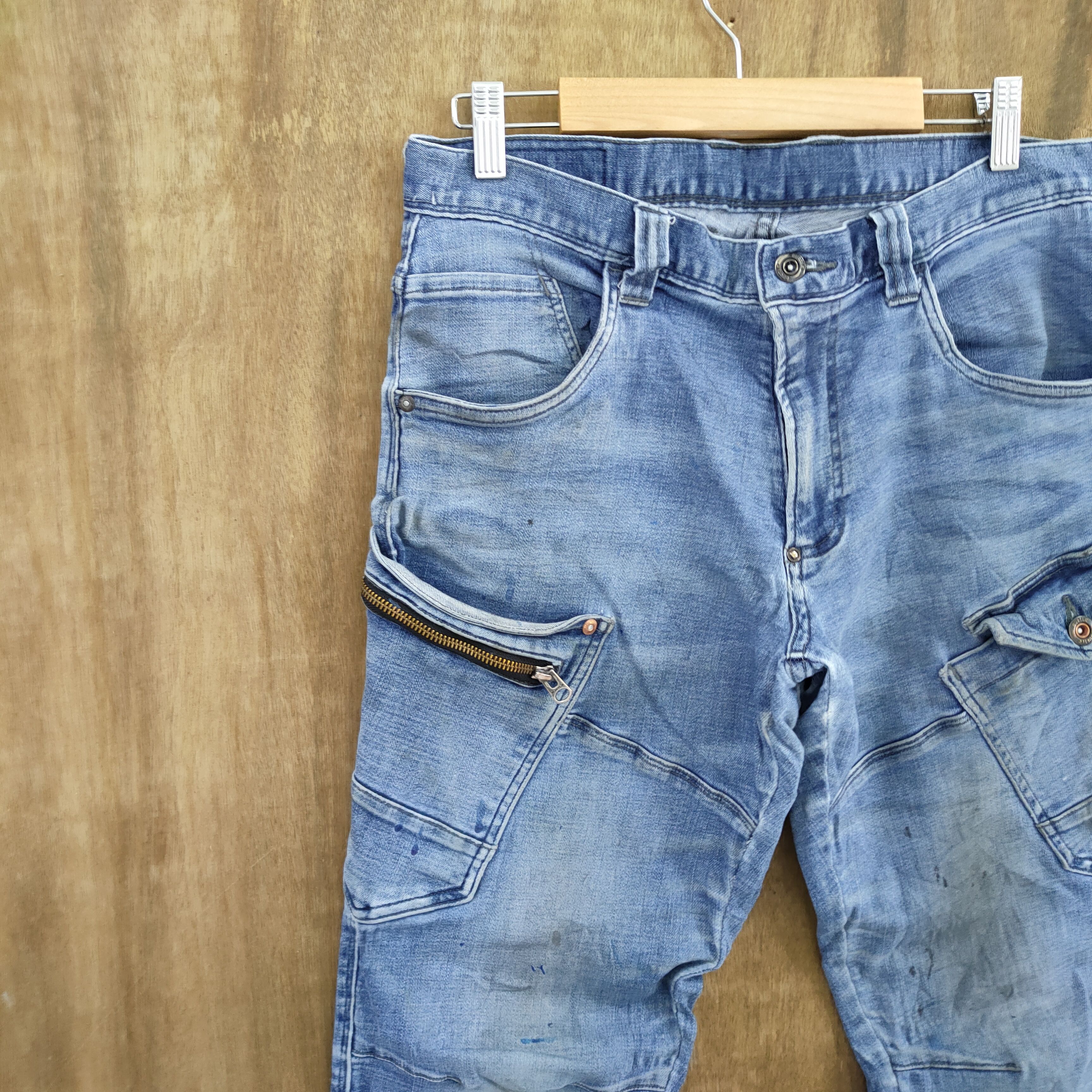 If Six Was Nine × Japanese Brand × Vintage VINTAGE JAPANESE BRAND FADED CARGO PANTS Size US 31 - 7 Thumbnail