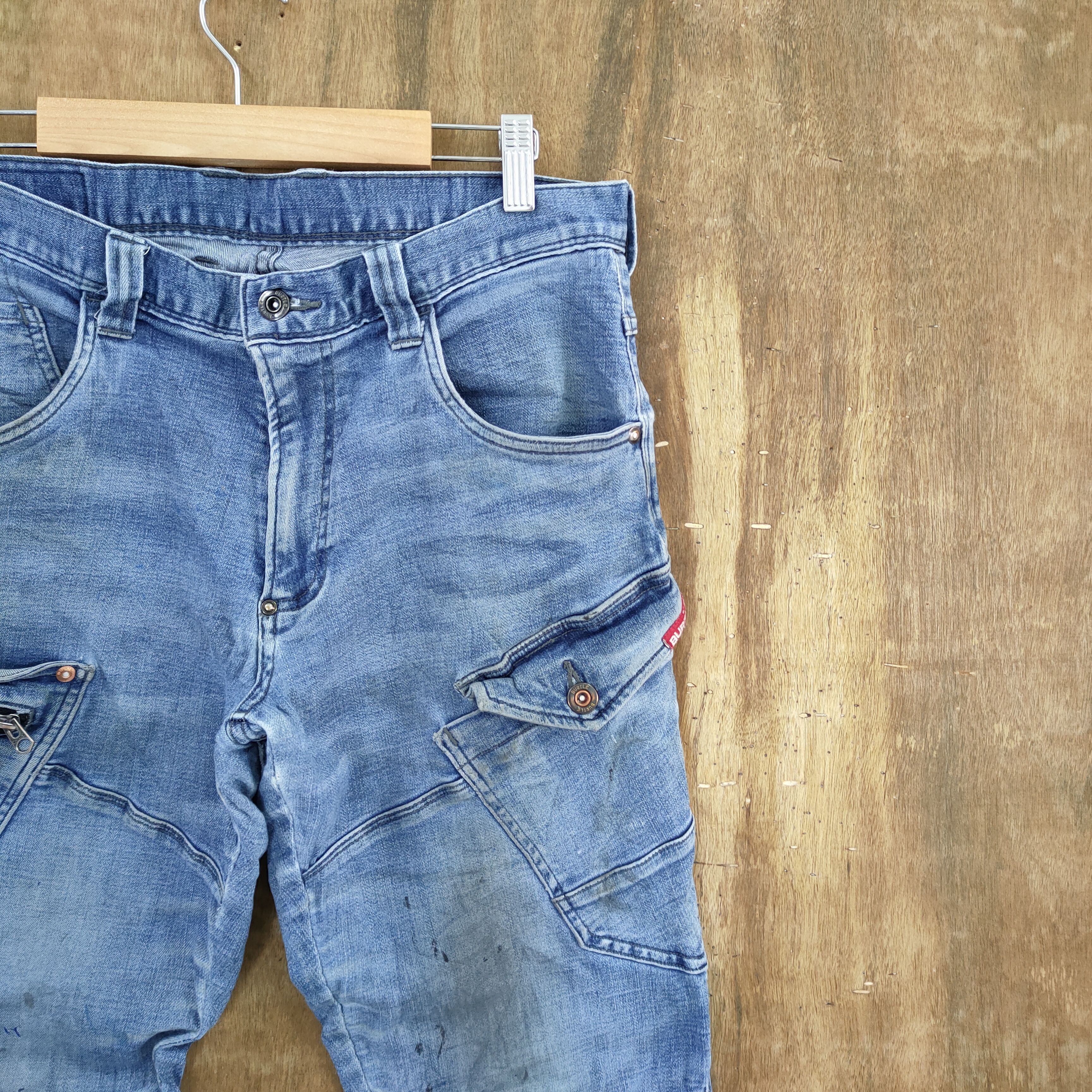 If Six Was Nine × Japanese Brand × Vintage VINTAGE JAPANESE BRAND FADED CARGO PANTS Size US 31 - 6 Thumbnail
